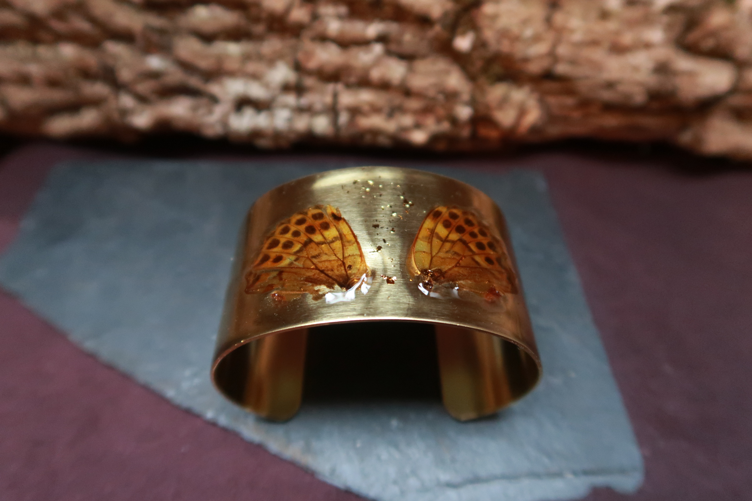 Bracelet manchette Papillon