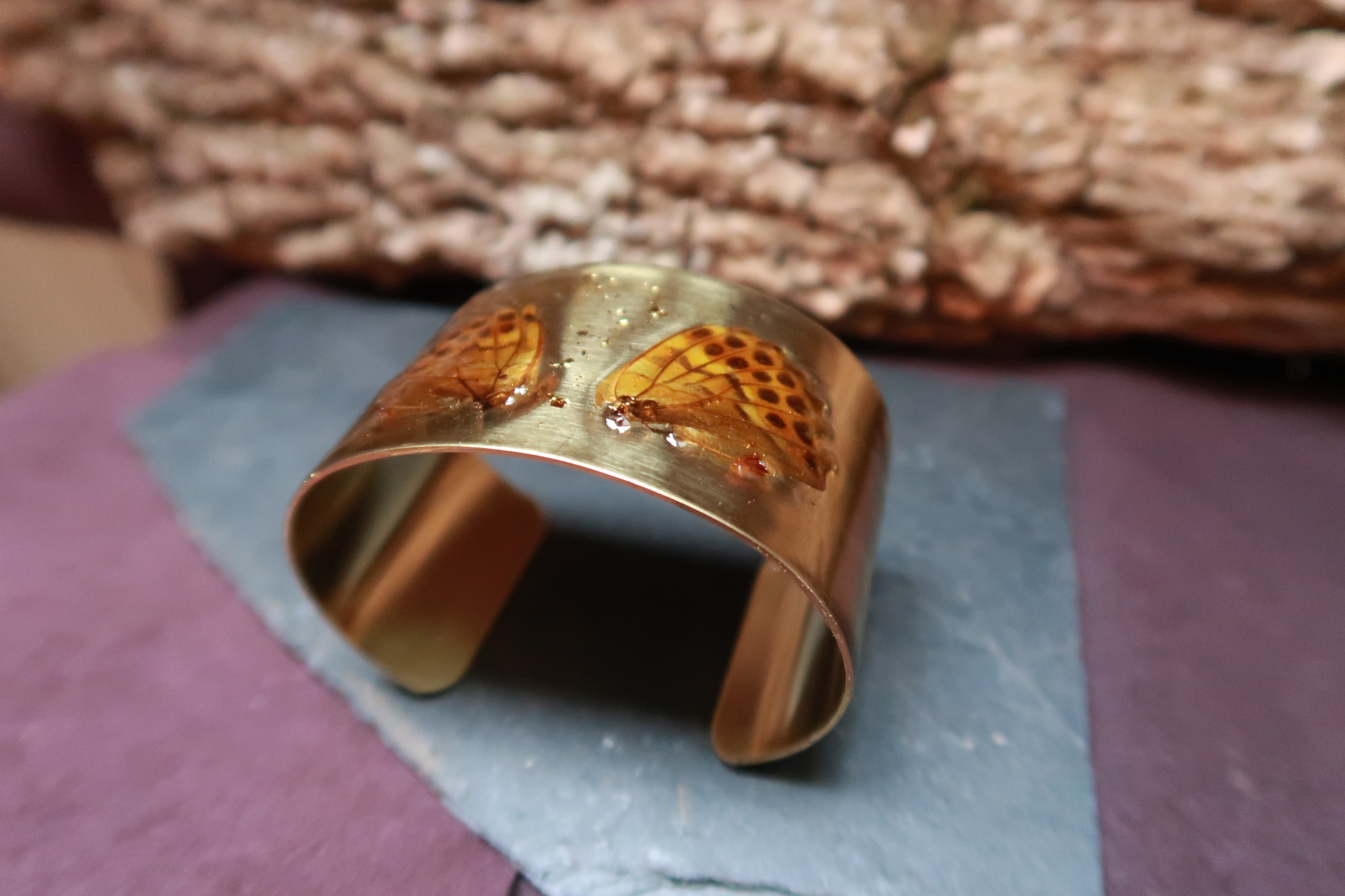 Bracelet manchette Papillon