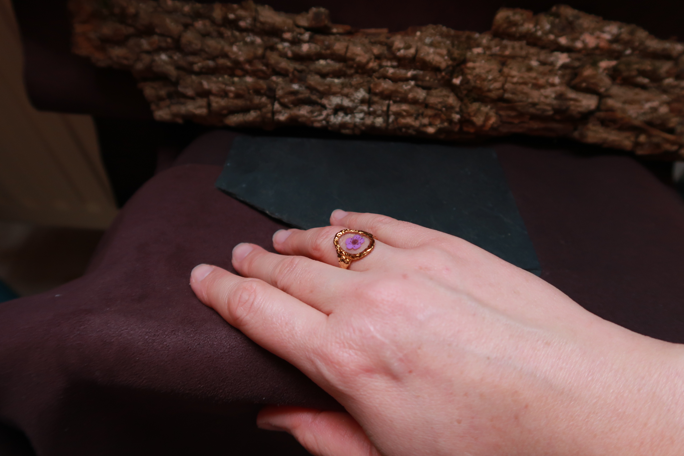 Bague Queen Purple