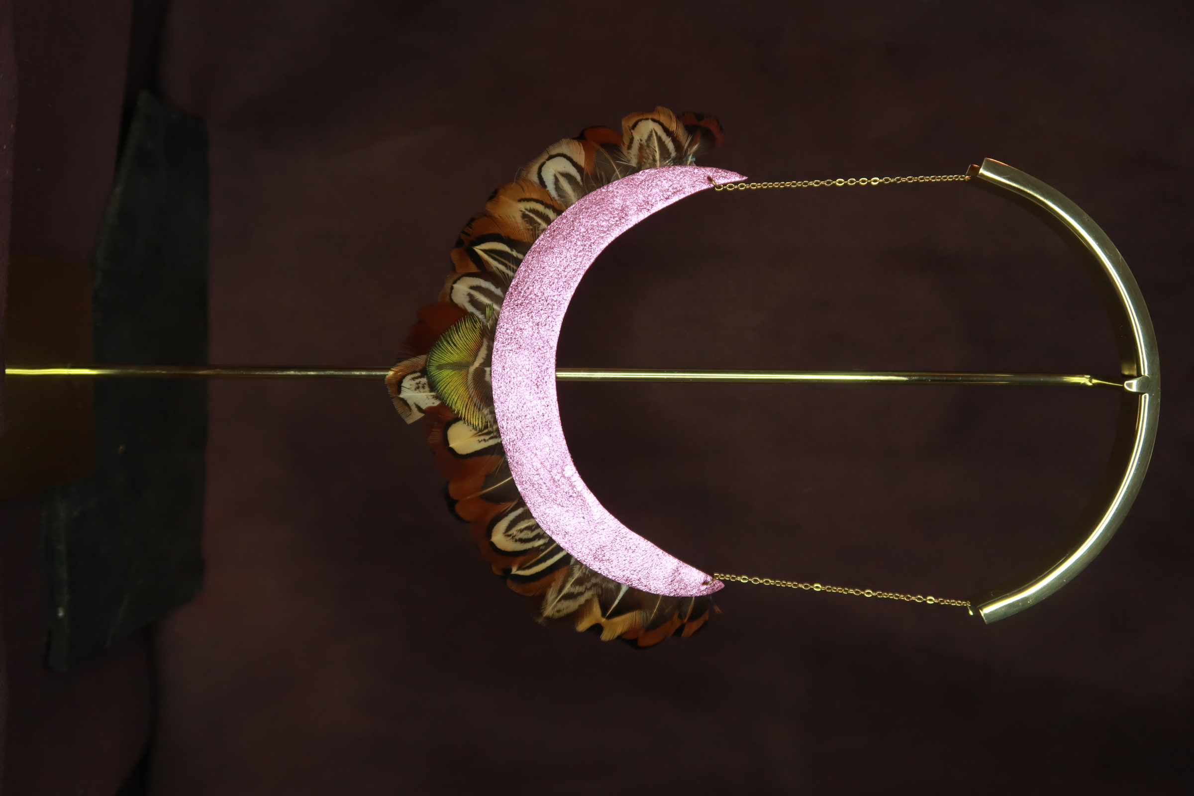 Collier Sourire rose