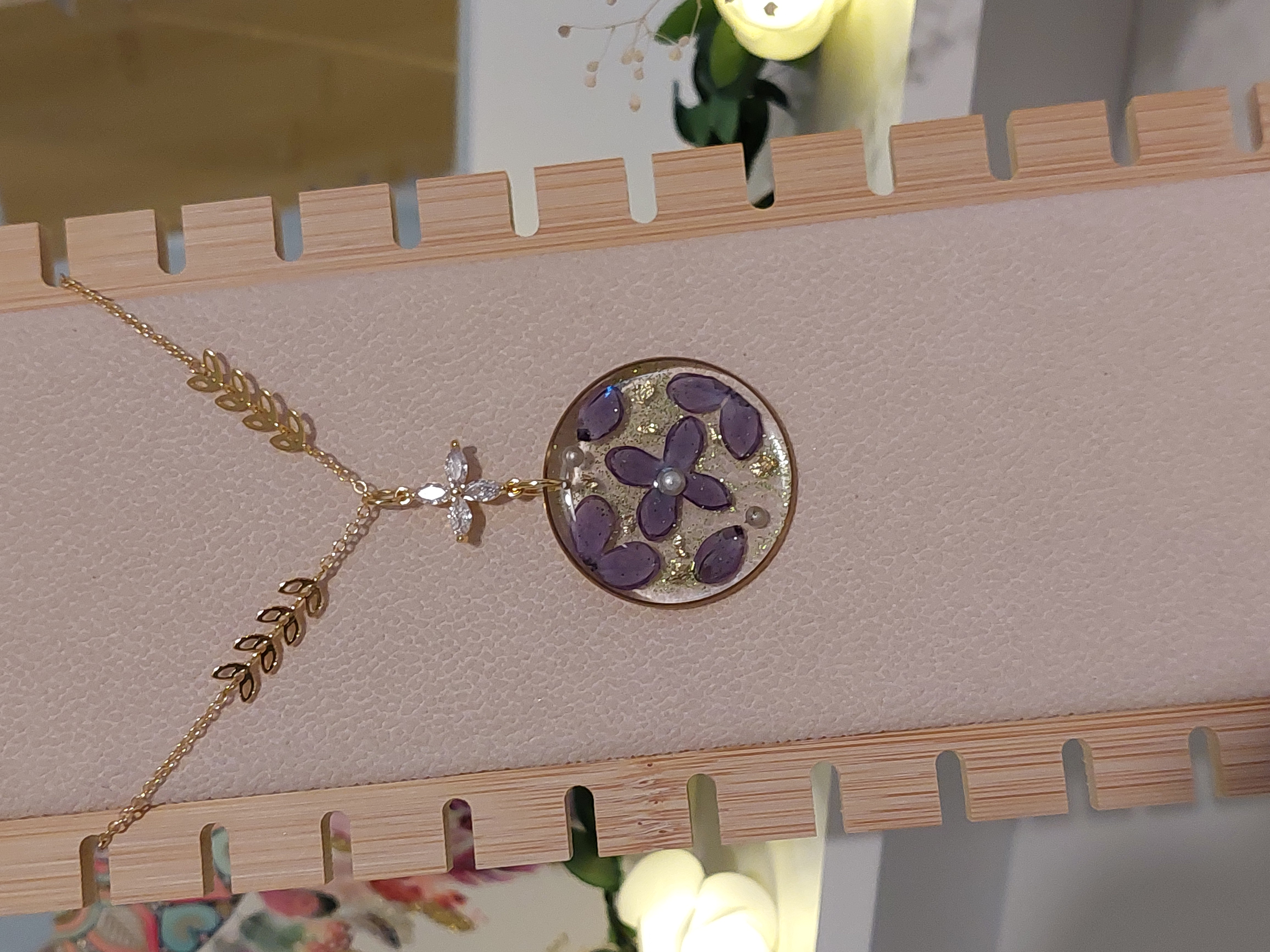 Collier Collection LILAS - modèle Médaillon