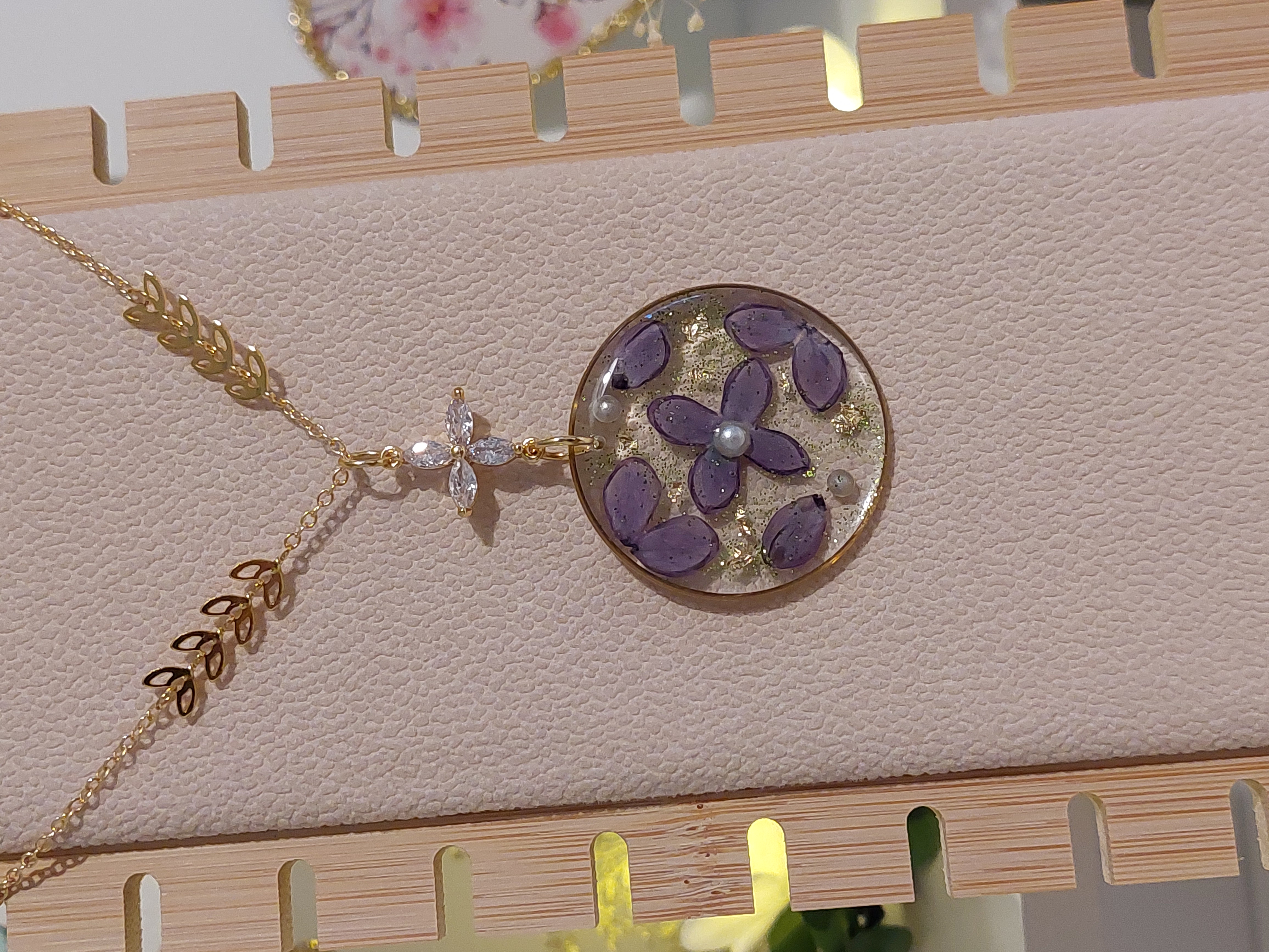 Collier Collection LILAS - modèle Médaillon