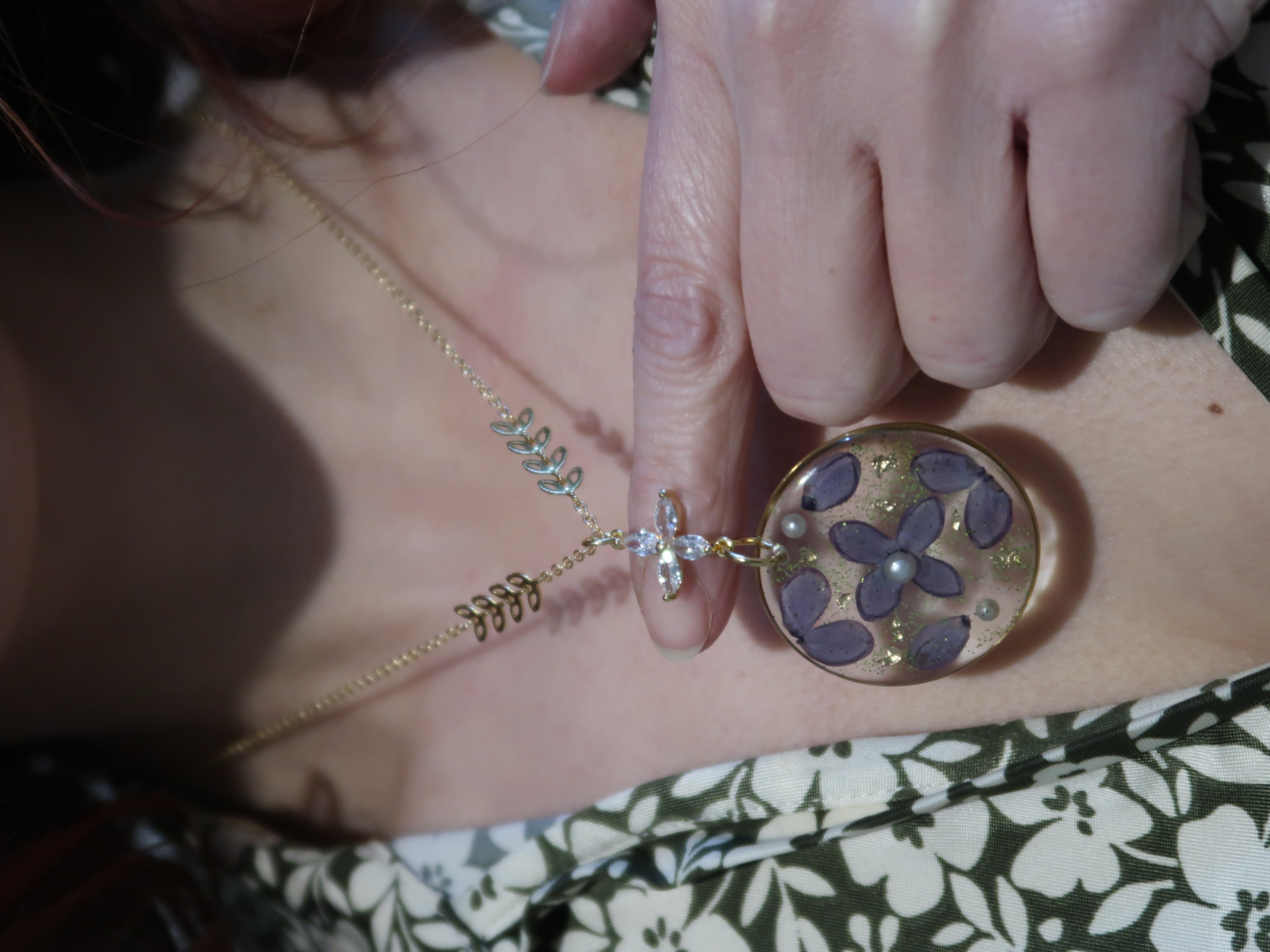 Collier Collection LILAS - modèle Médaillon