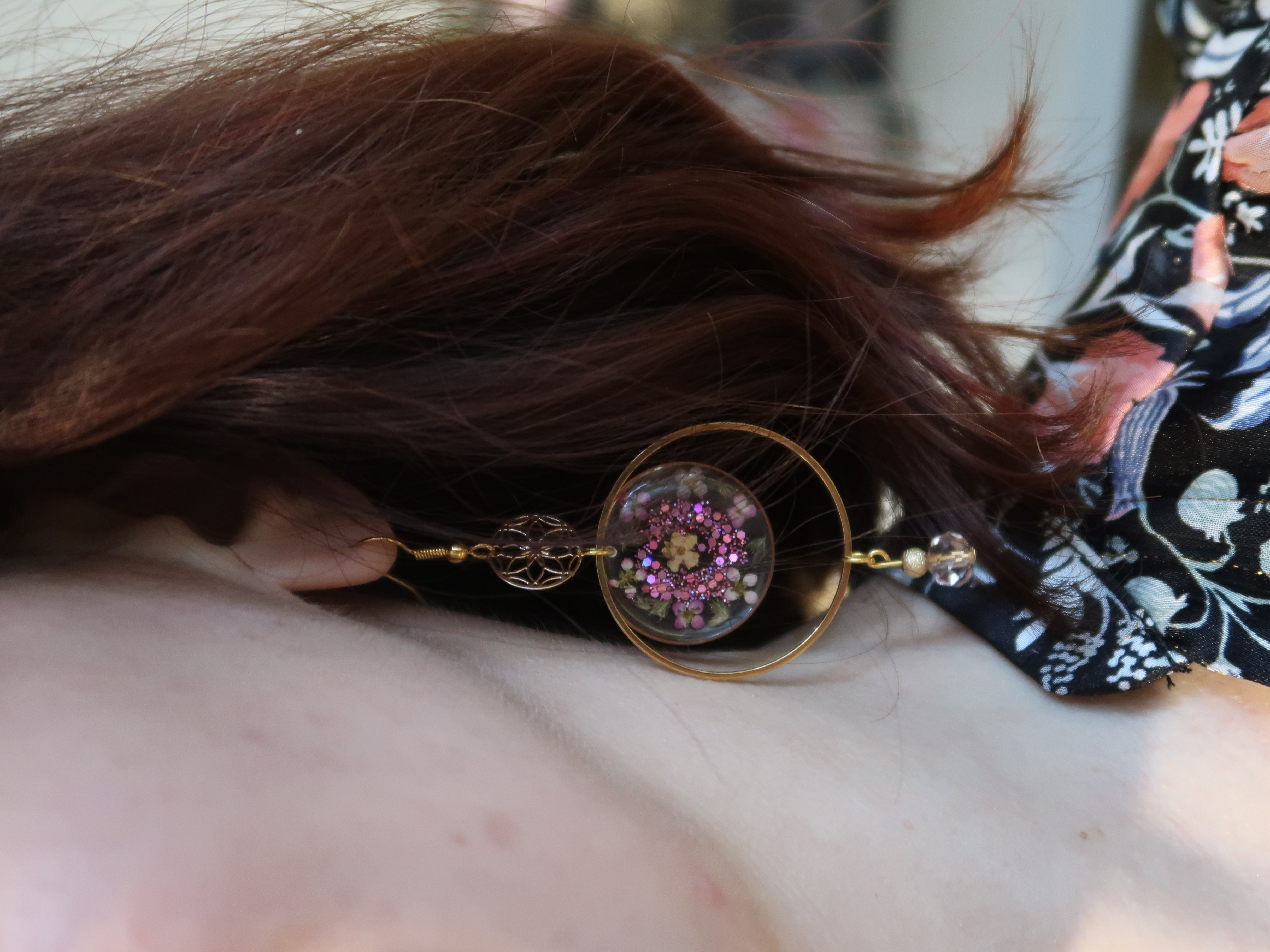 Boucles d'oreilles "Merveilleuses Alysses"