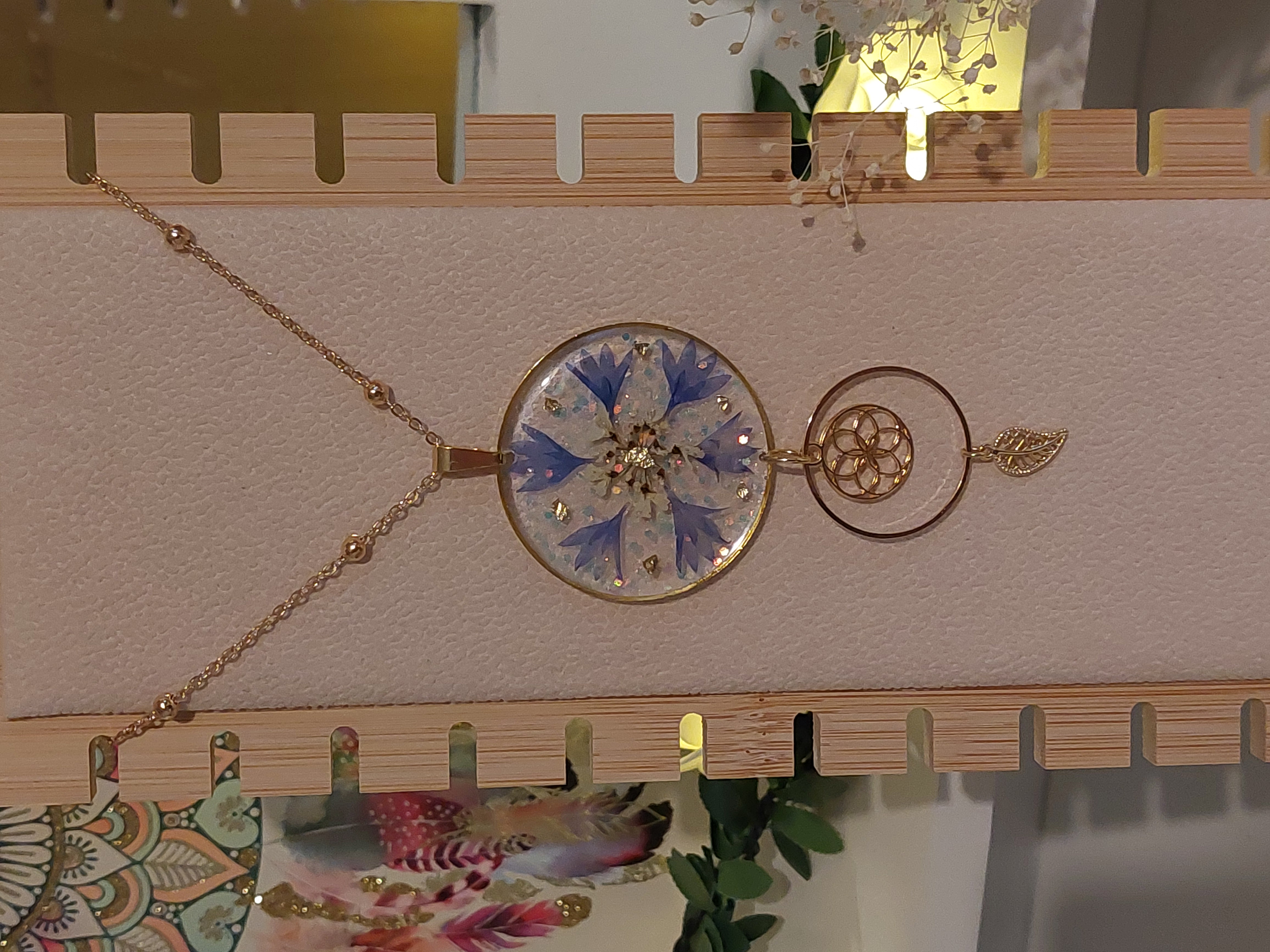 Collier collection "Rêve Bleu"