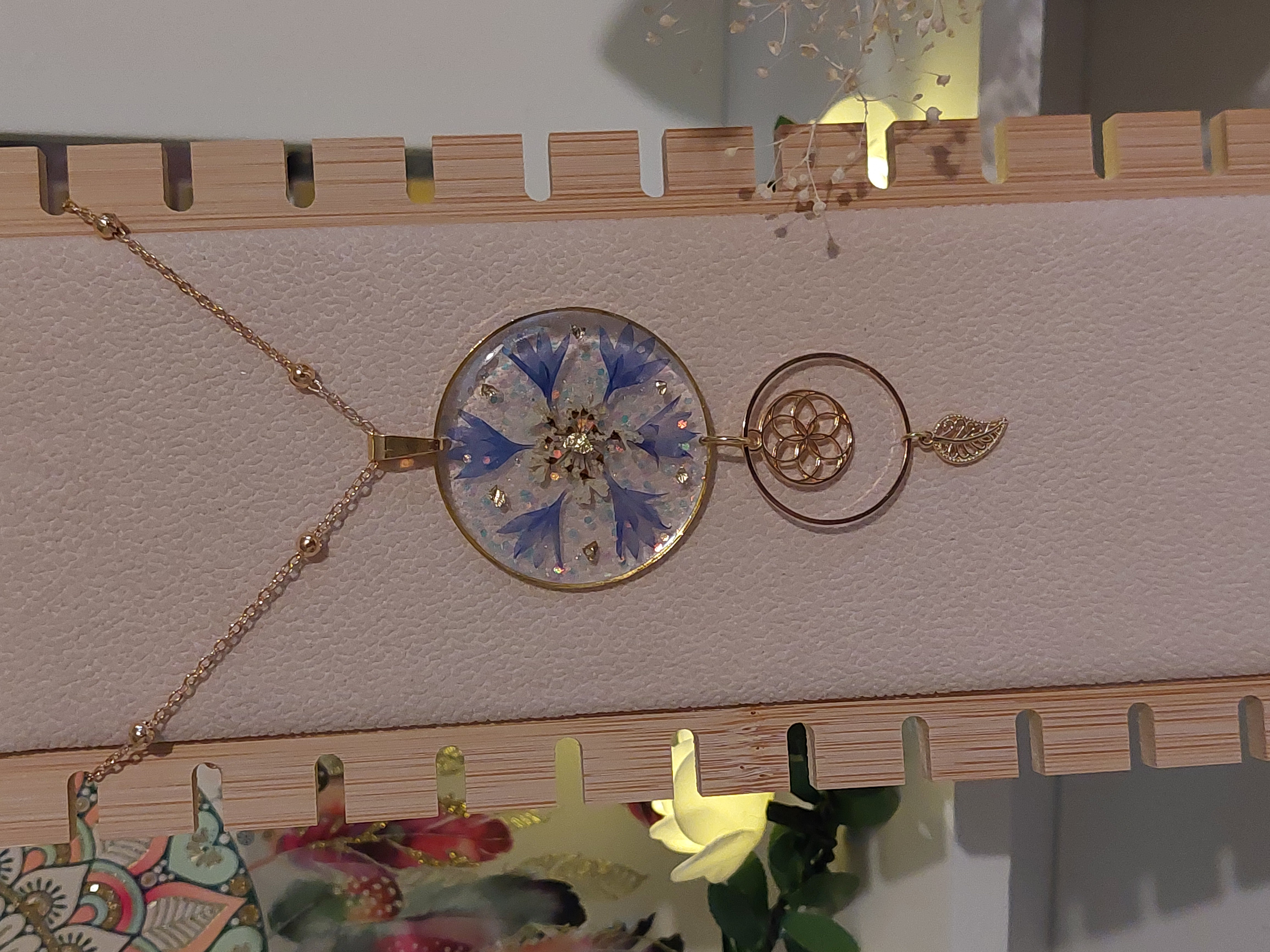 Collier collection "Rêve Bleu"