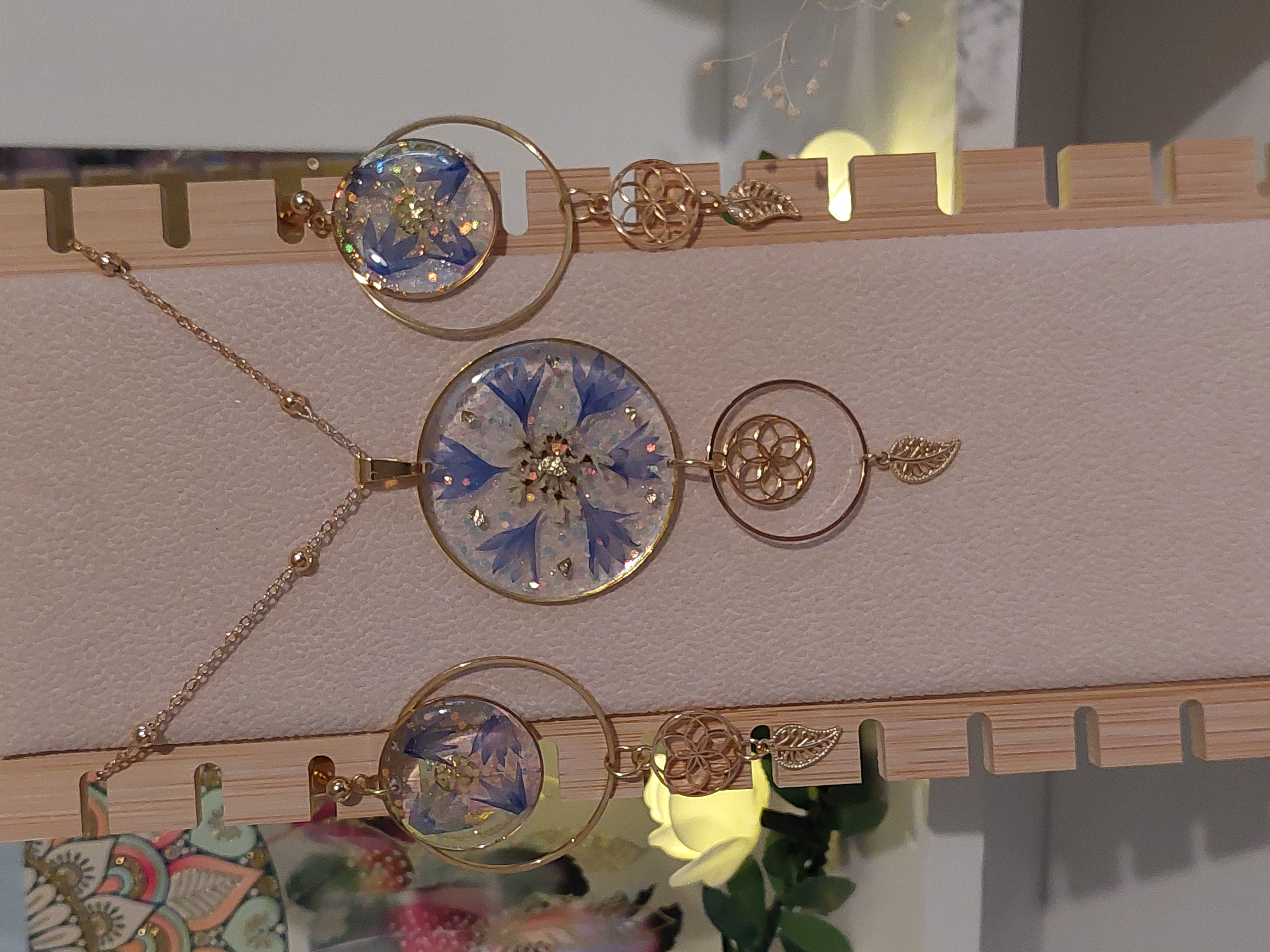 Collier collection "Rêve Bleu"