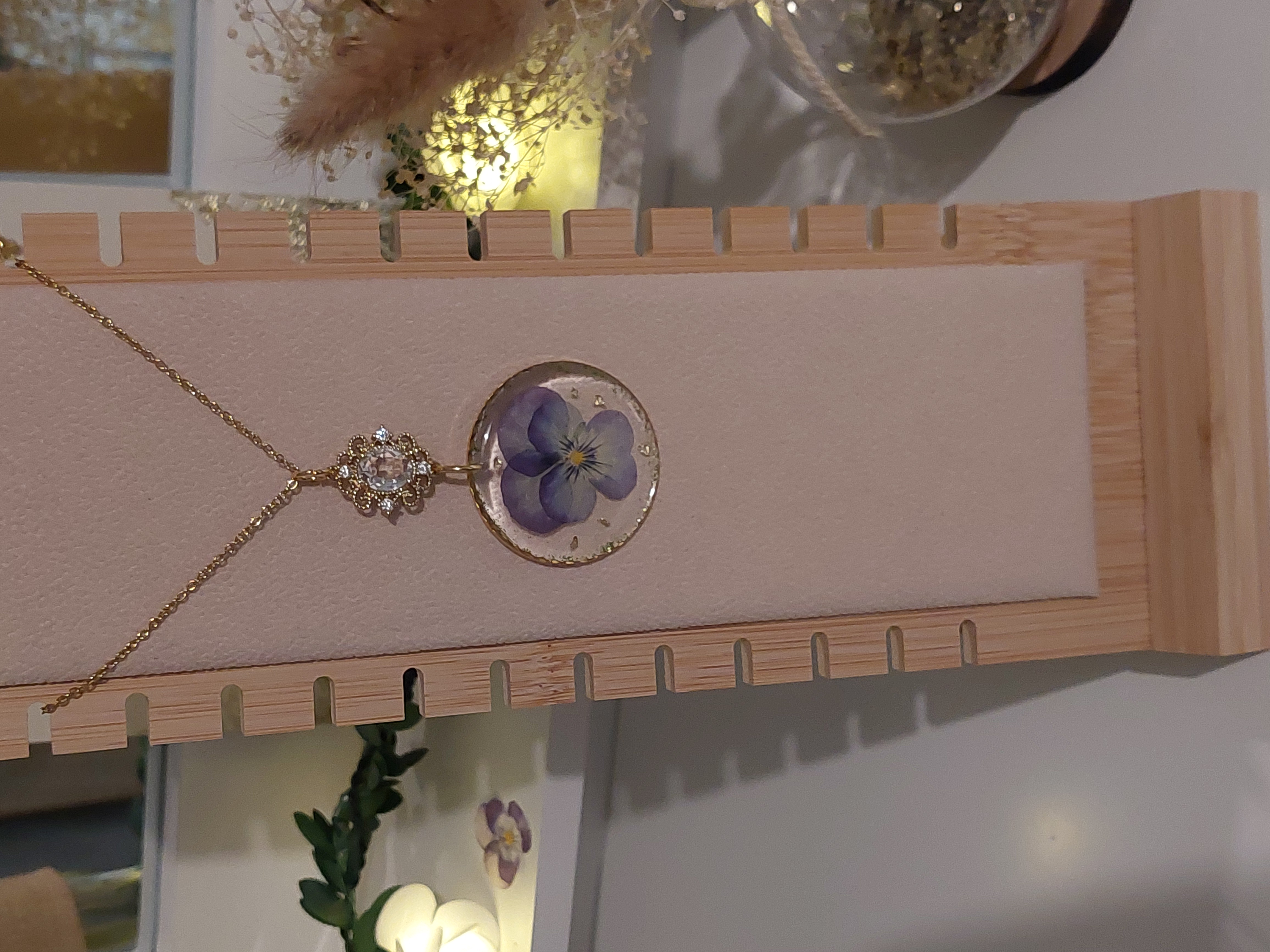 Collier collection "Pensées Somptueuses" - version 2