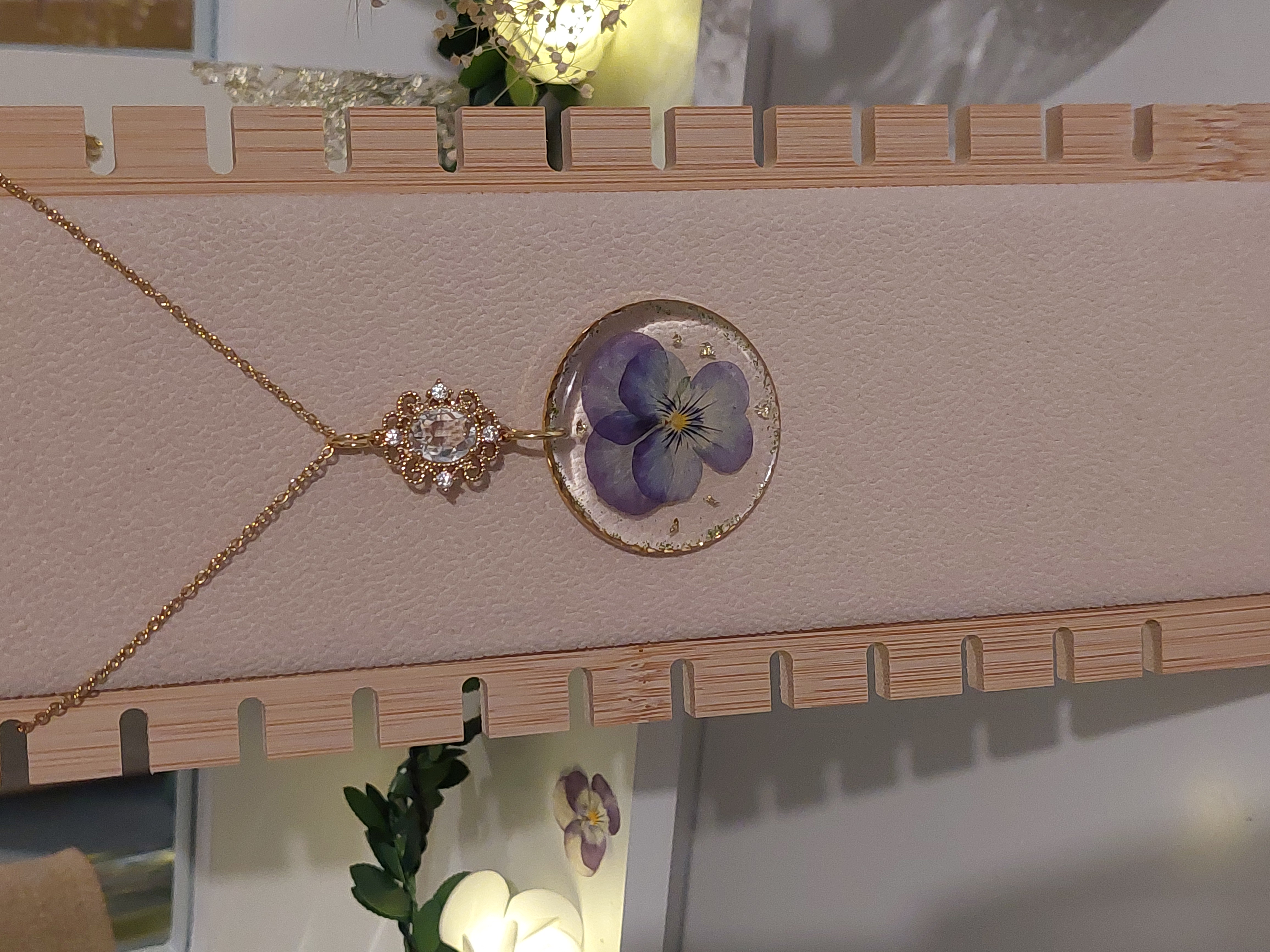 Collier collection "Pensées Somptueuses" - version 2