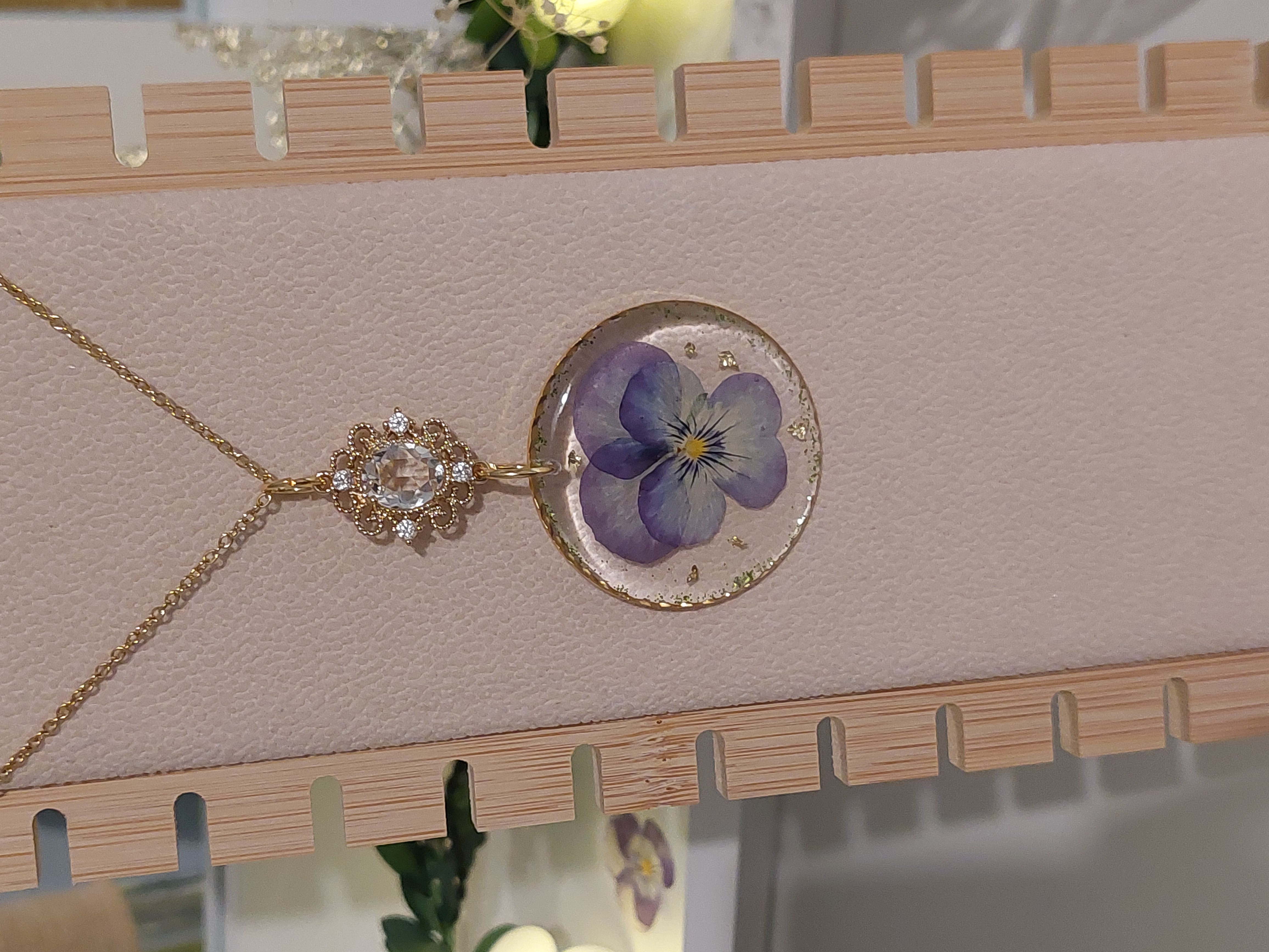 Collier collection "Pensées Somptueuses" - version 2