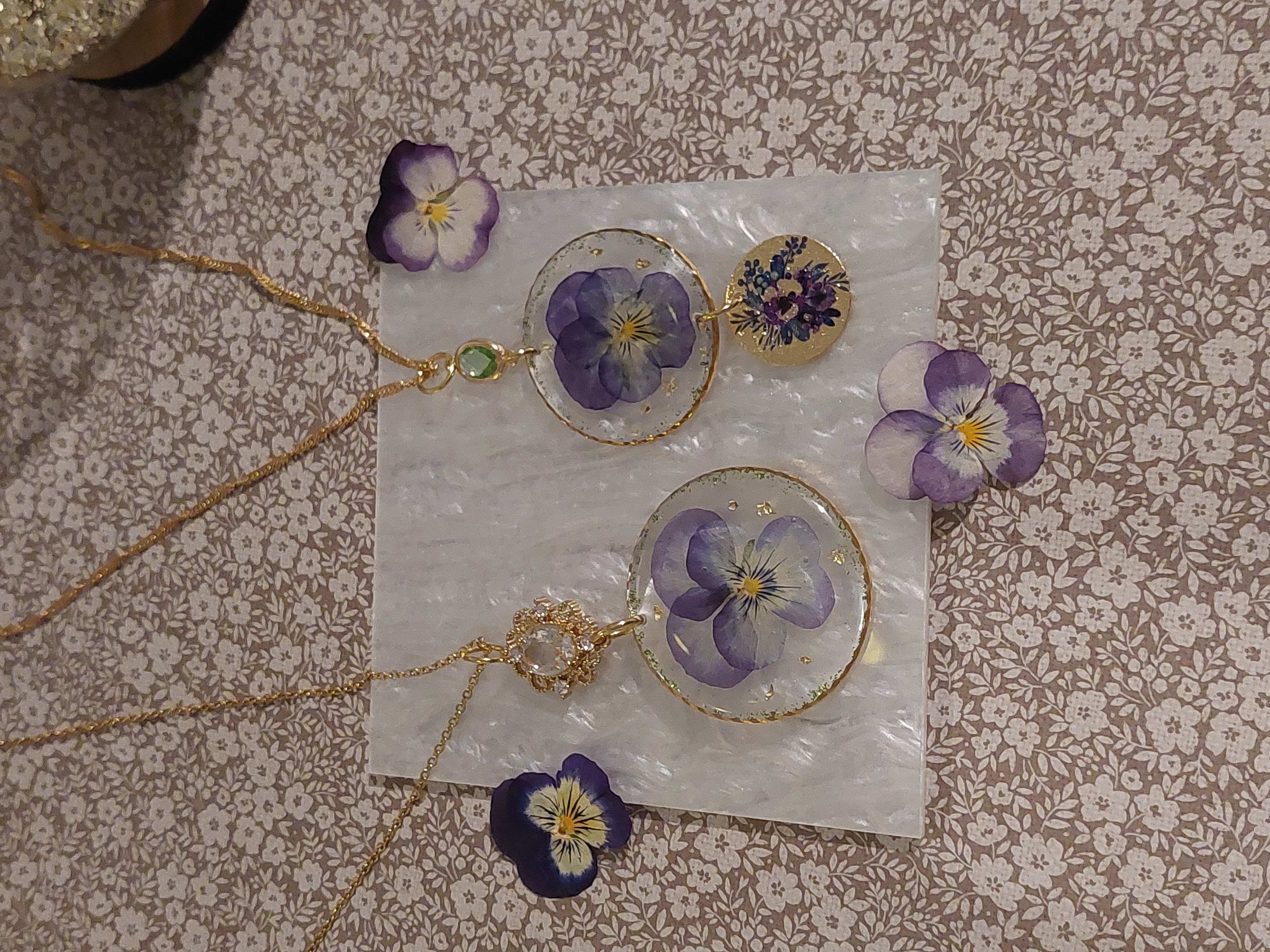 Collier collection "Pensées Somptueuses" - version 1