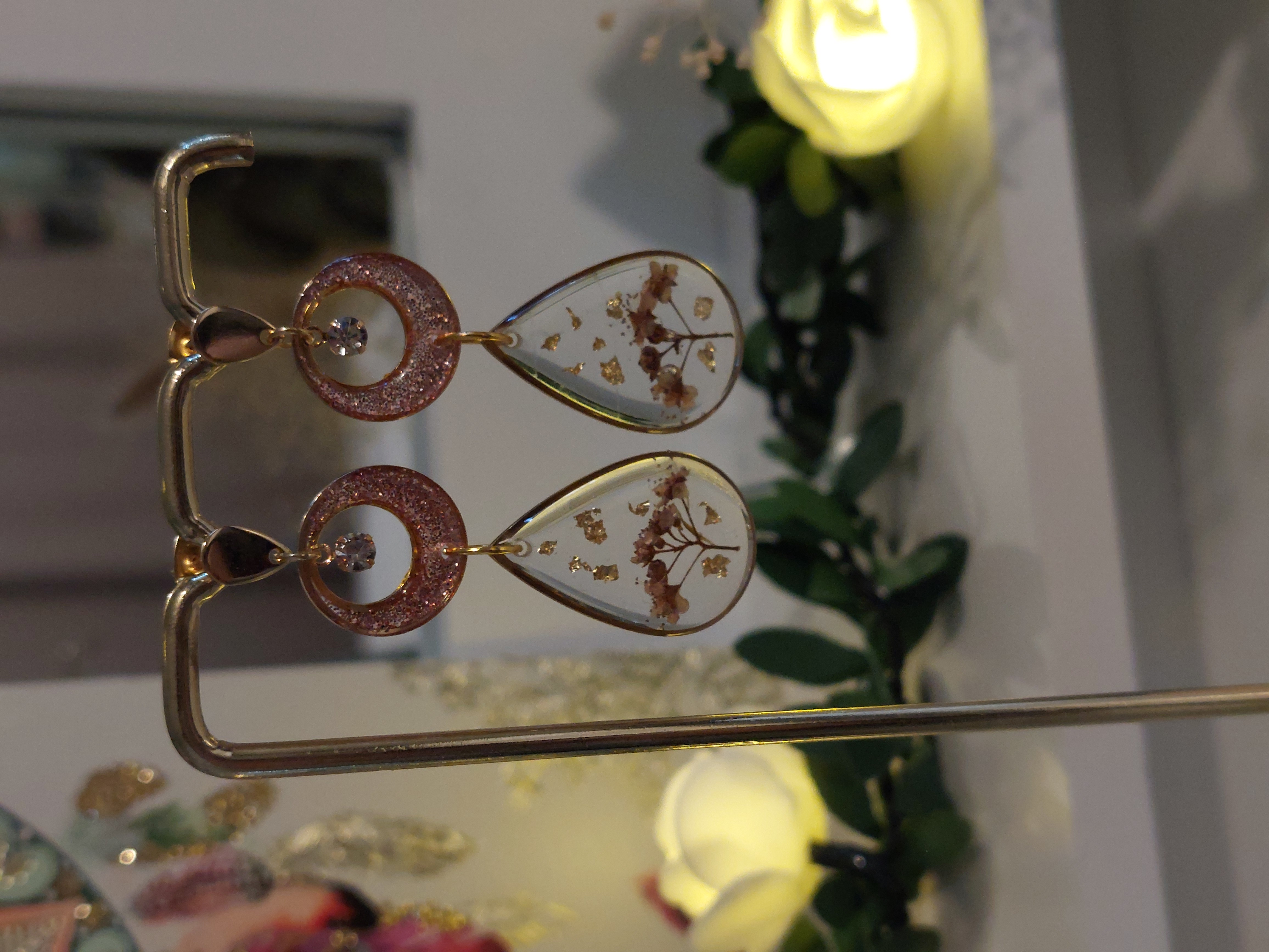 Boucles d'oreilles "Gouttes InSPIREES"
