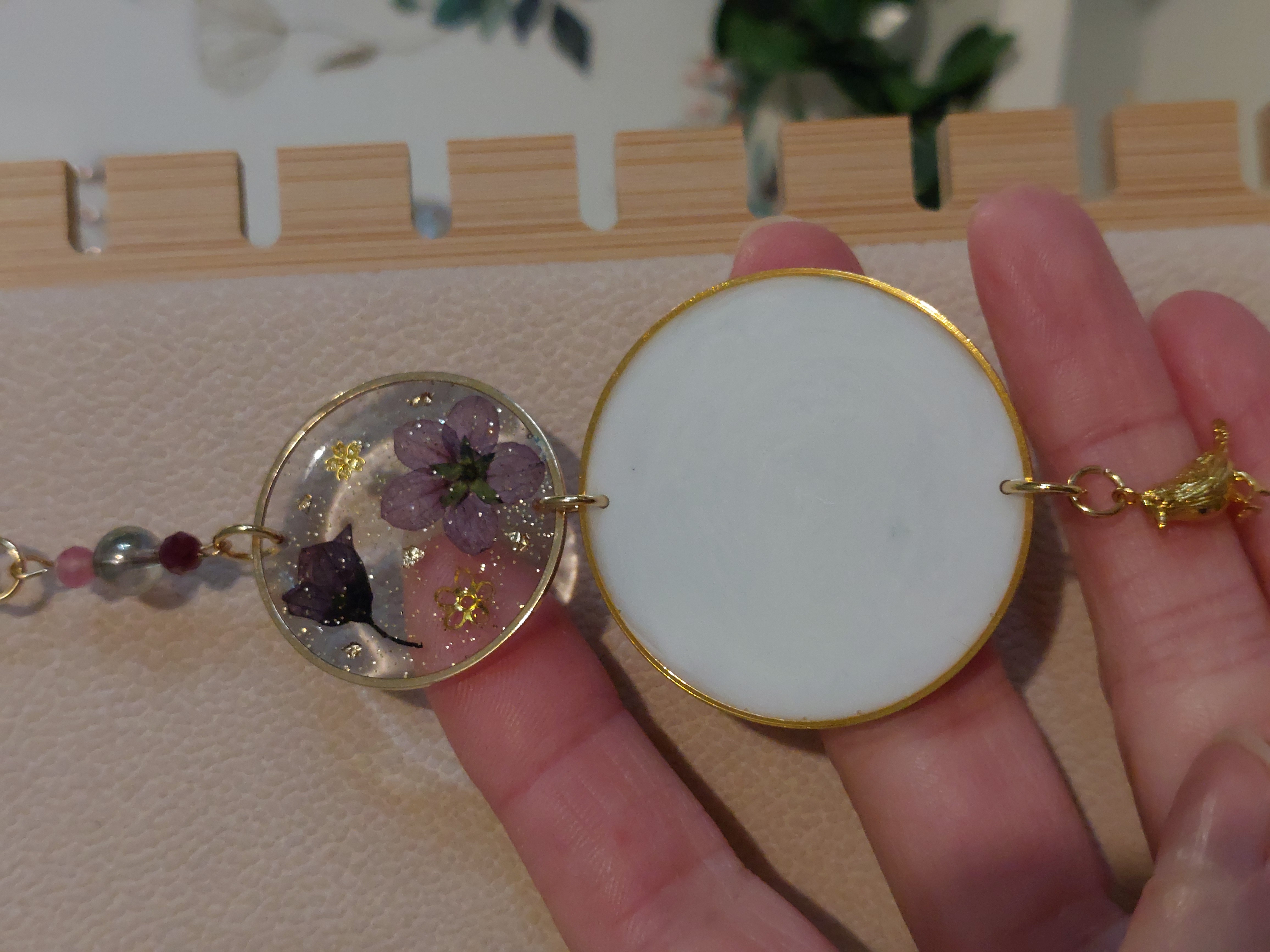 Collier "L'oiseau confiant"