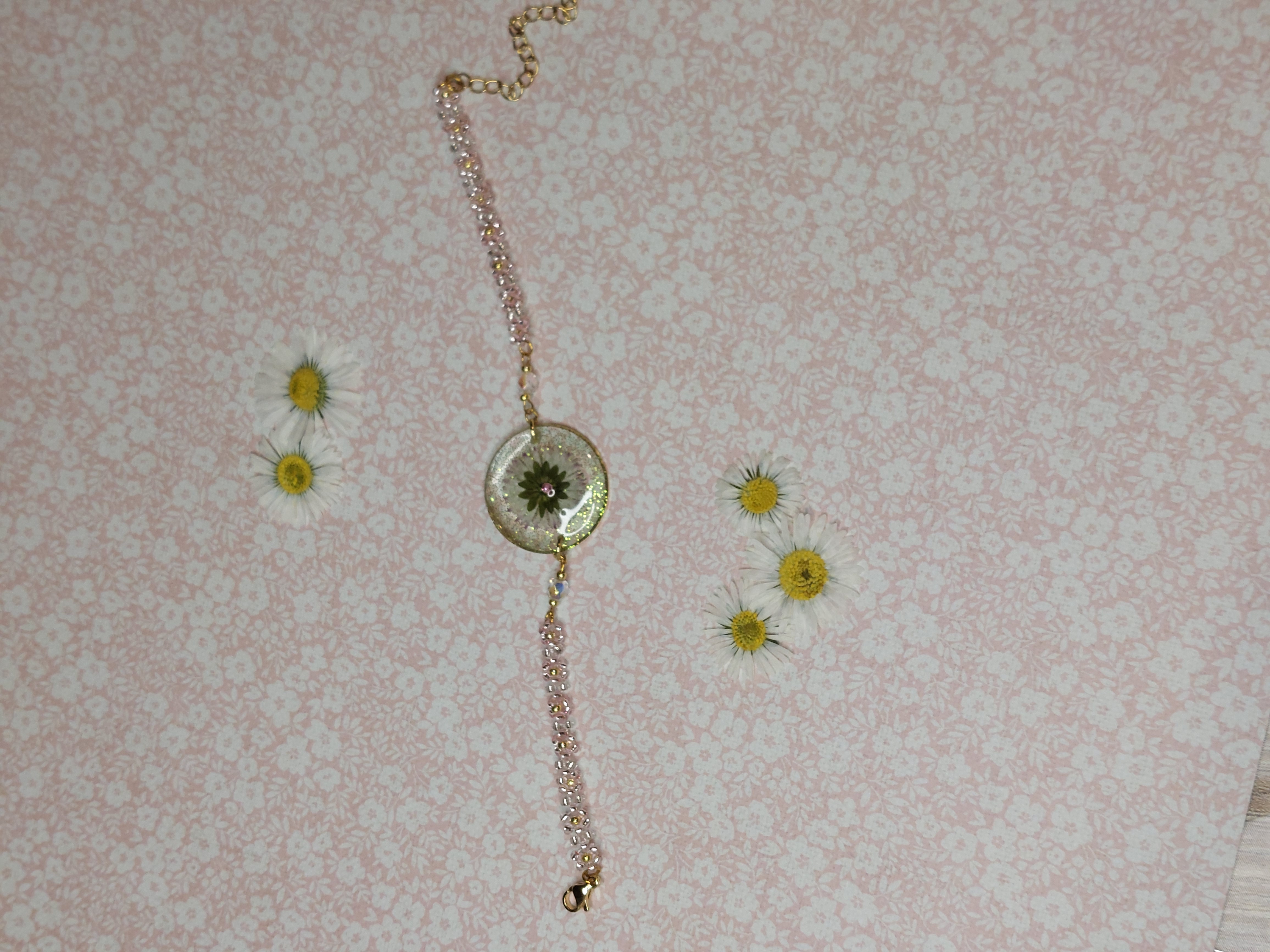 Bracelet "Jolie Daisy" - modèle 3
