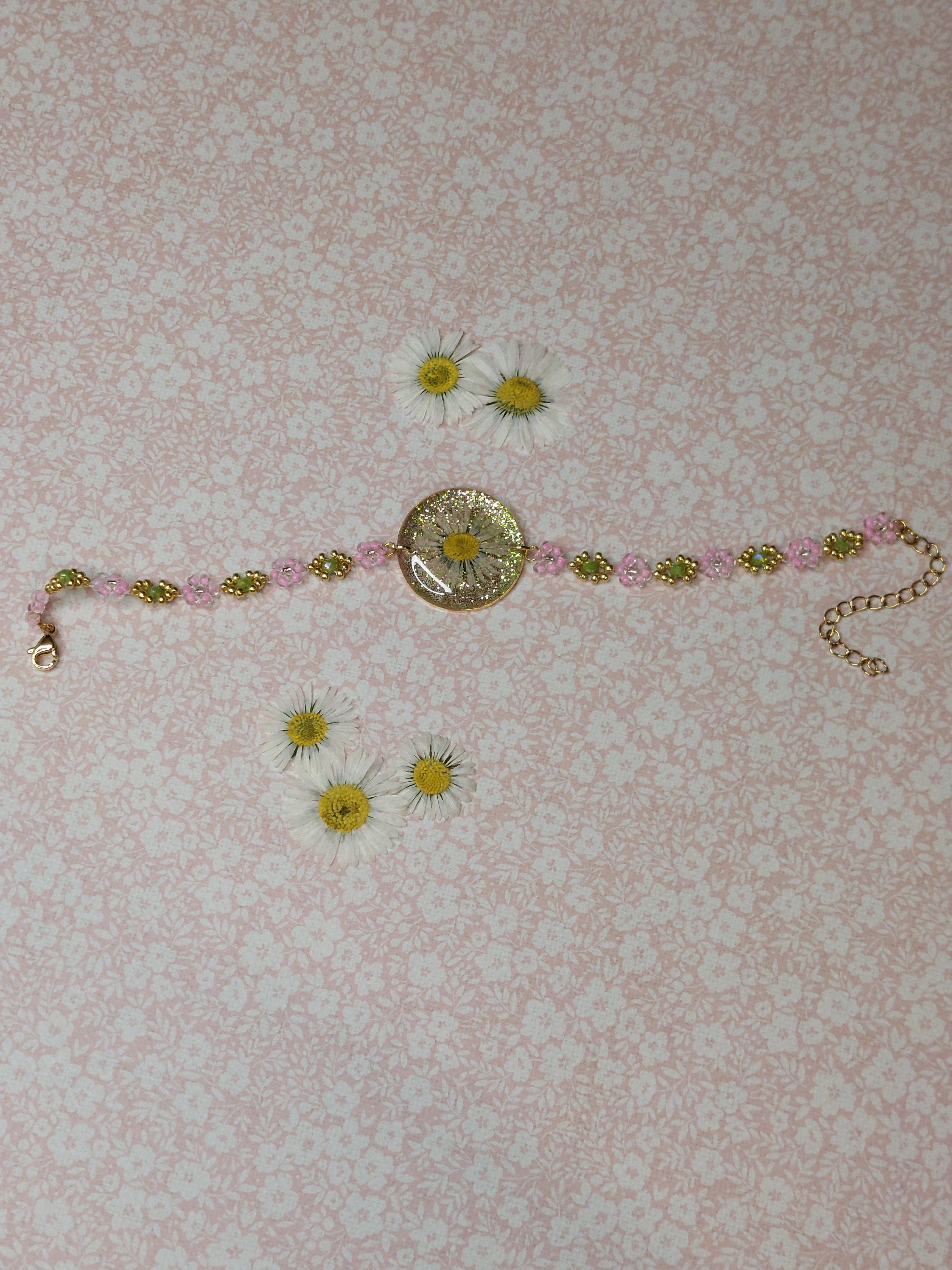 Bracelet "Jolie Daisy" - modèle 4
