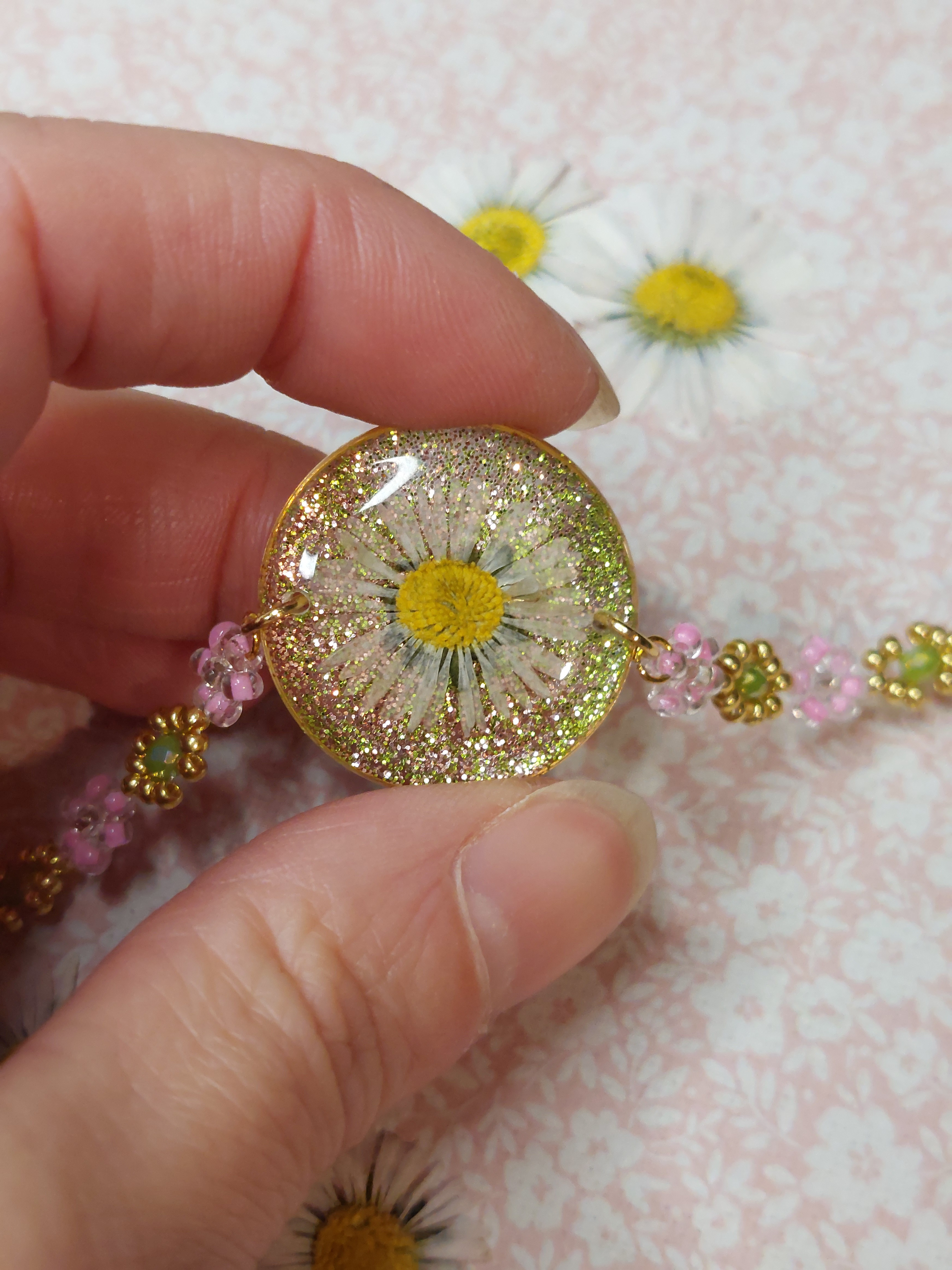 Bracelet "Jolie Daisy" - modèle 4
