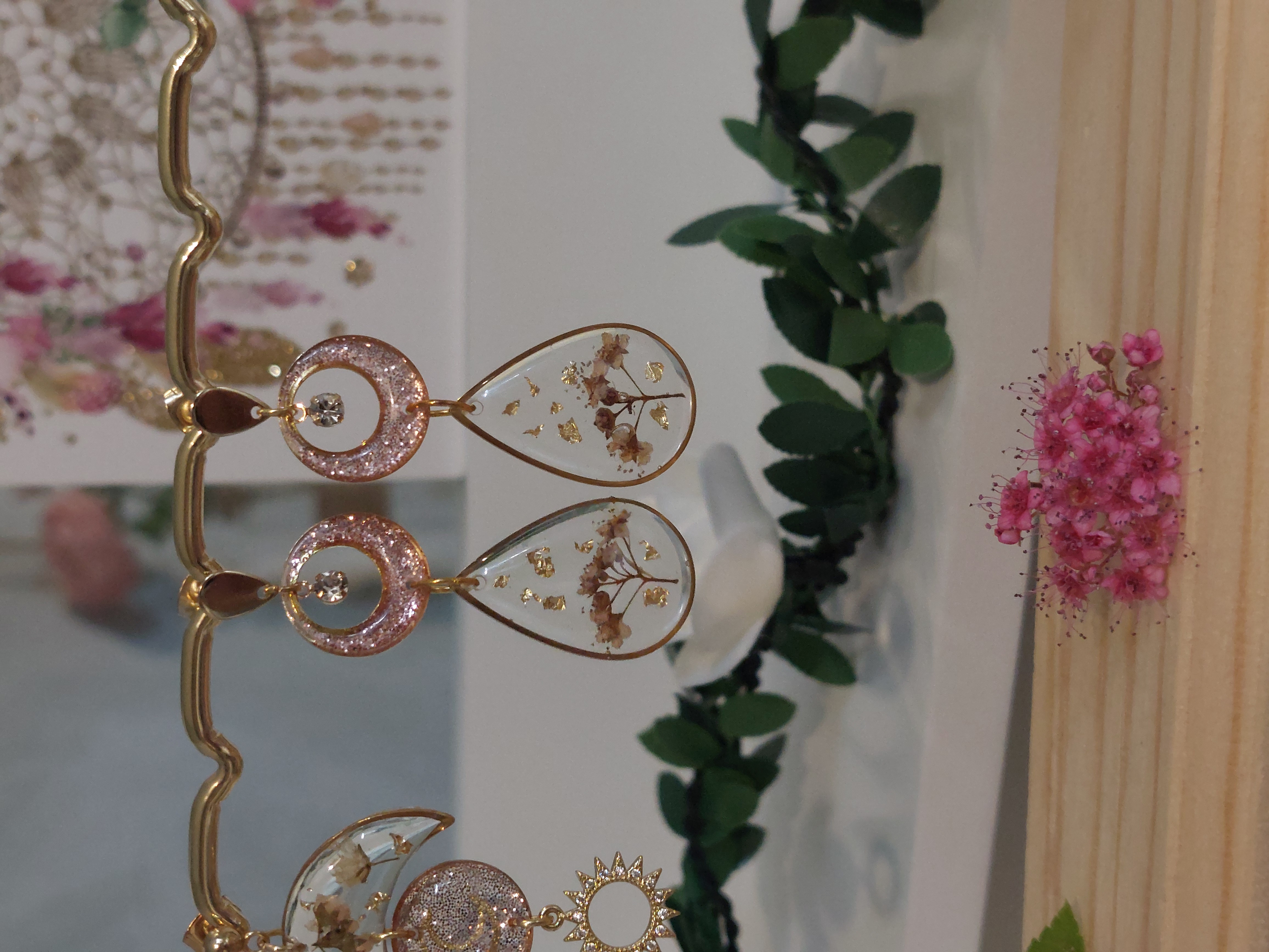 Boucles d'oreilles "Gouttes InSPIREES"