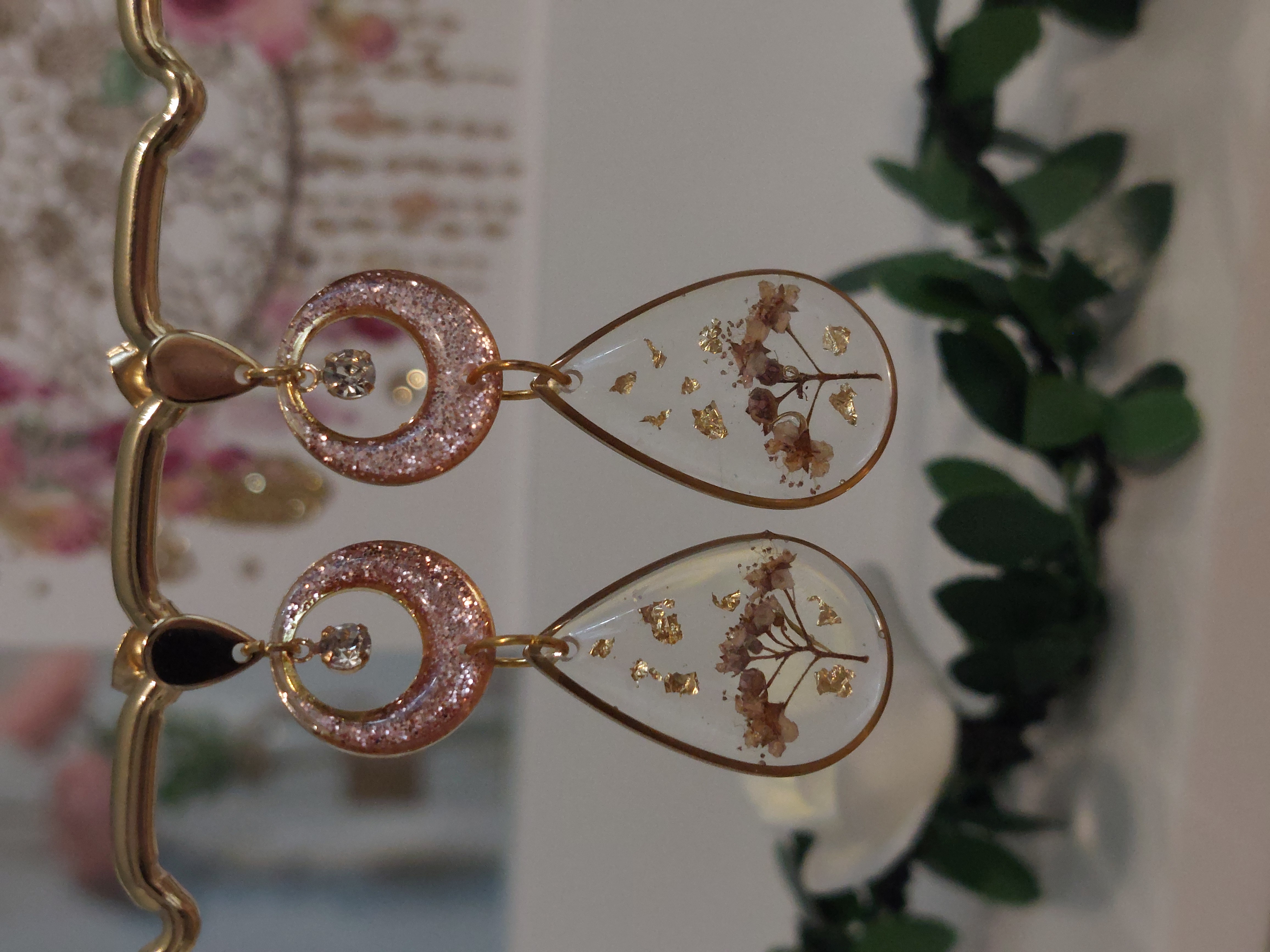 Boucles d'oreilles "Gouttes InSPIREES"