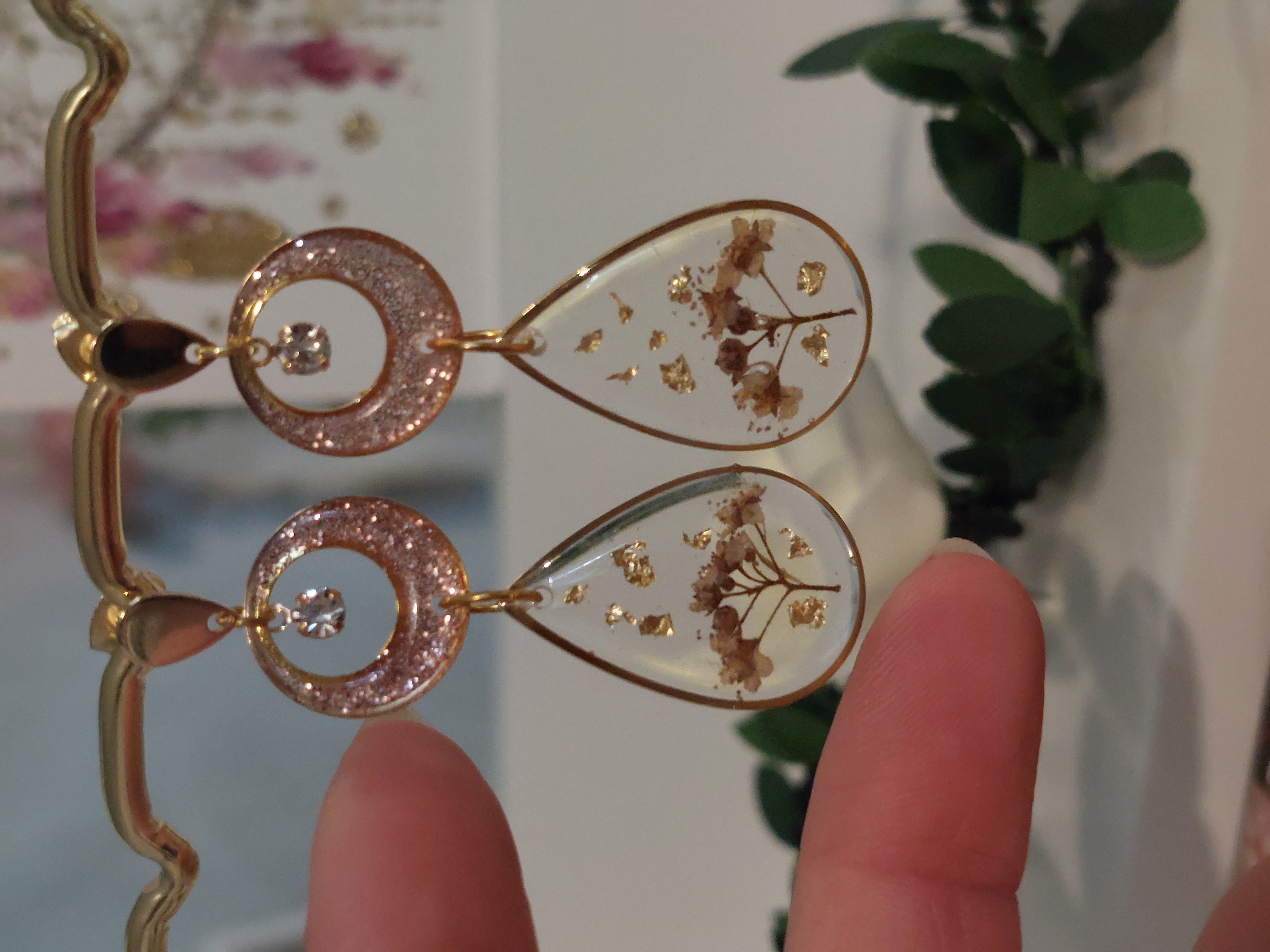 Boucles d'oreilles "Gouttes InSPIREES"
