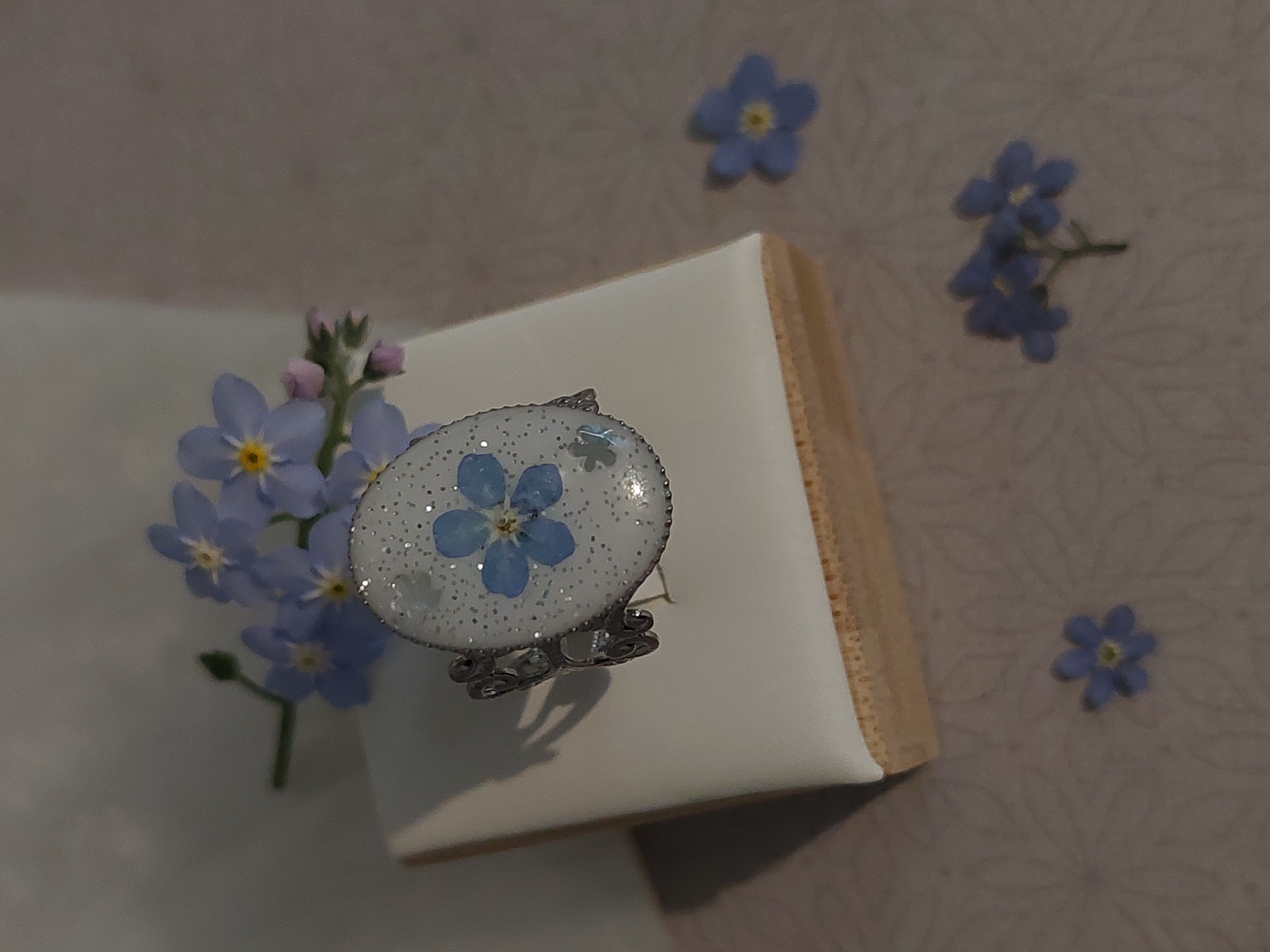 Bague Myosotis