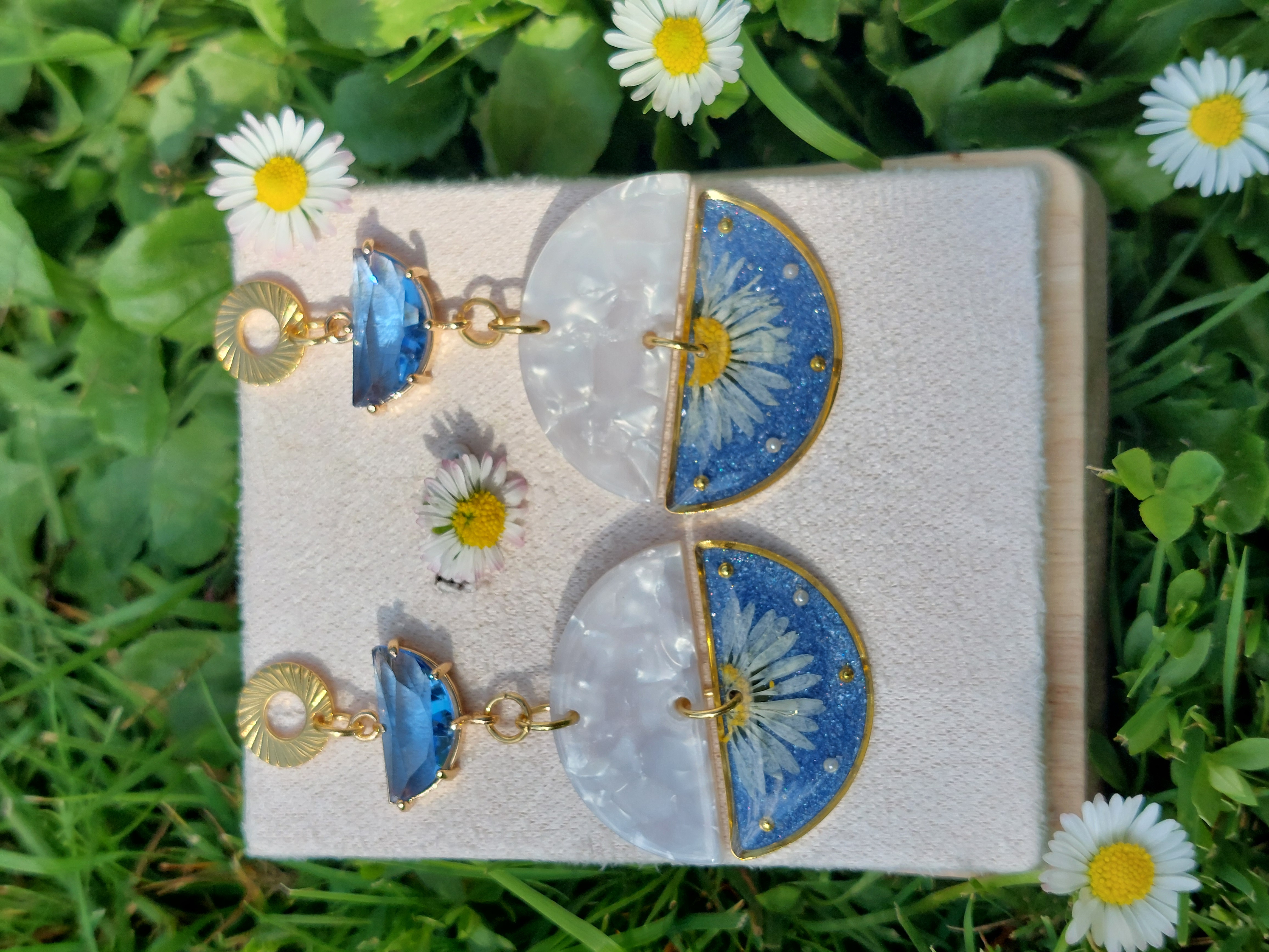 Boucles d'oreilles "Nostalgie d'été"