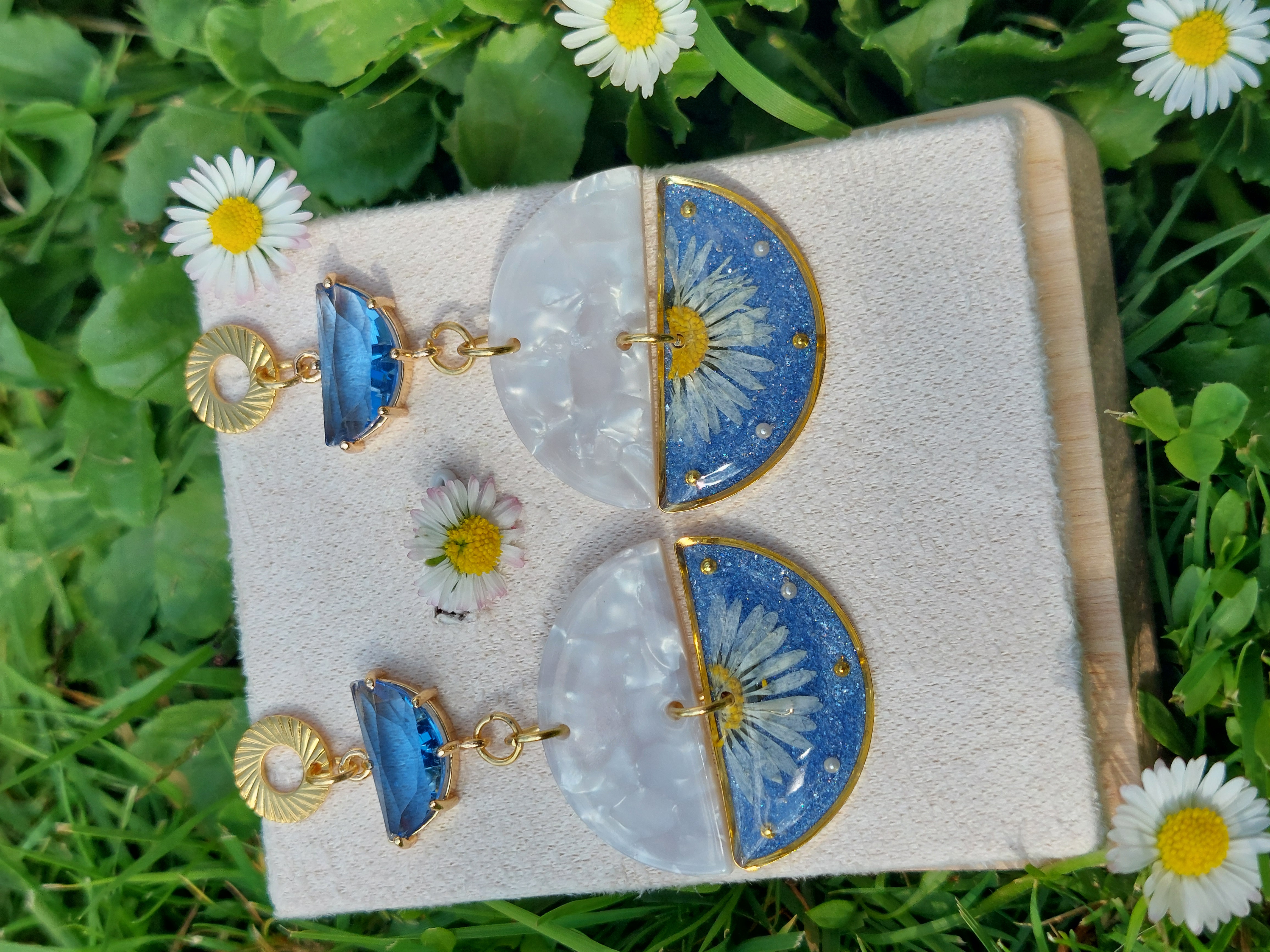 Boucles d'oreilles "Nostalgie d'été"