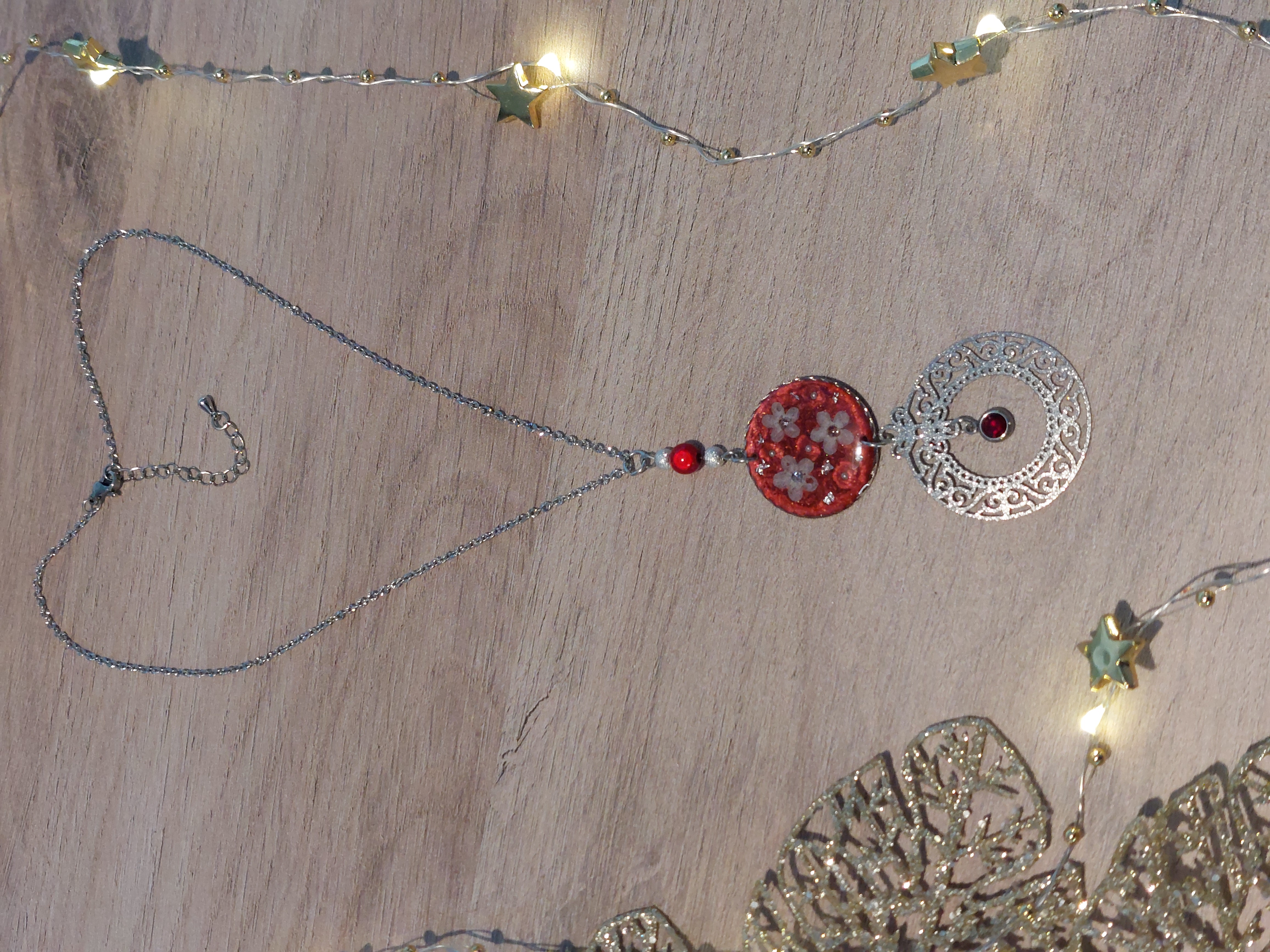 Collier "Boule de Noël"