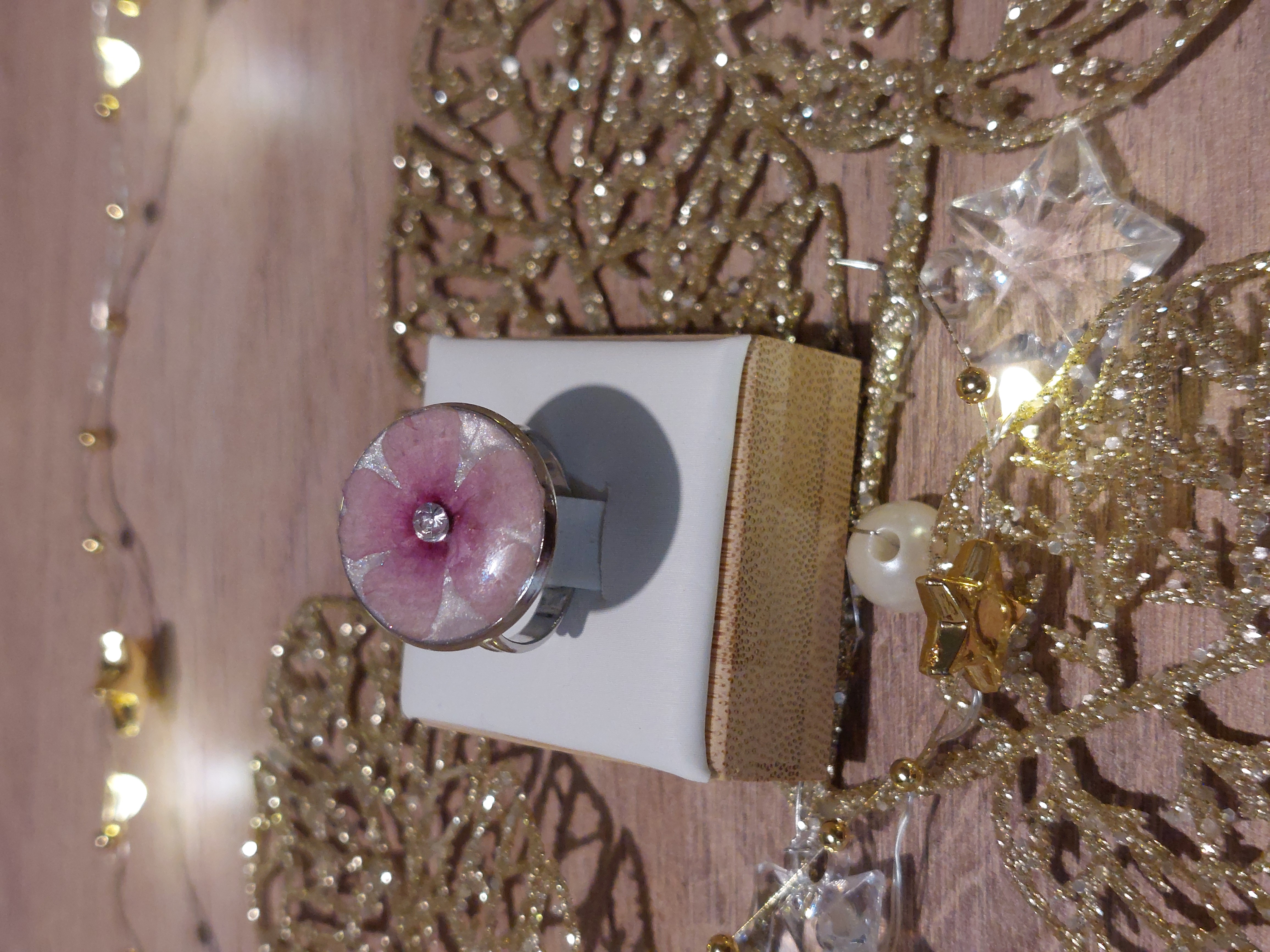 Bague Argentée Verveine (ronde)