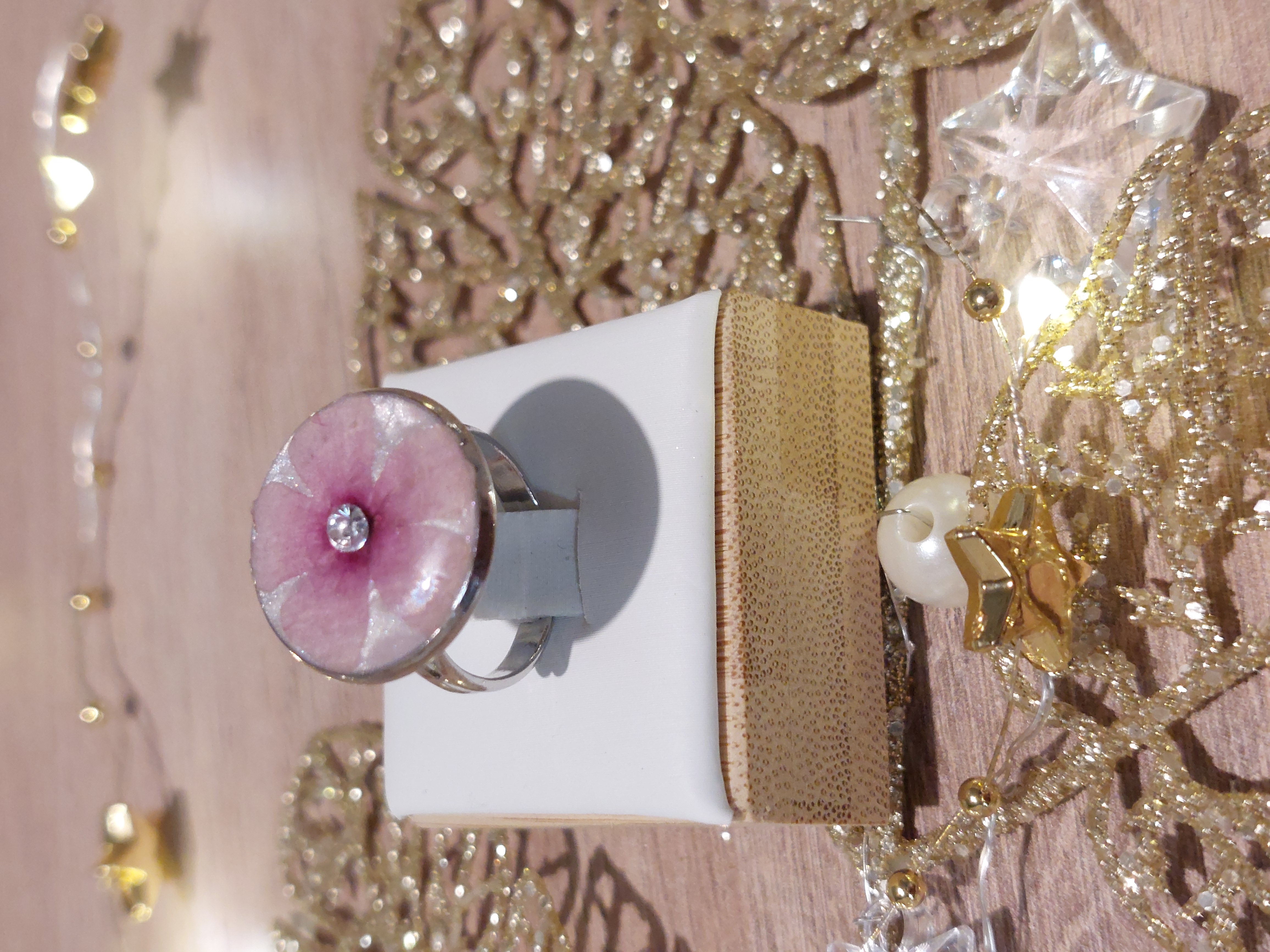 Bague Argentée Verveine (ronde)