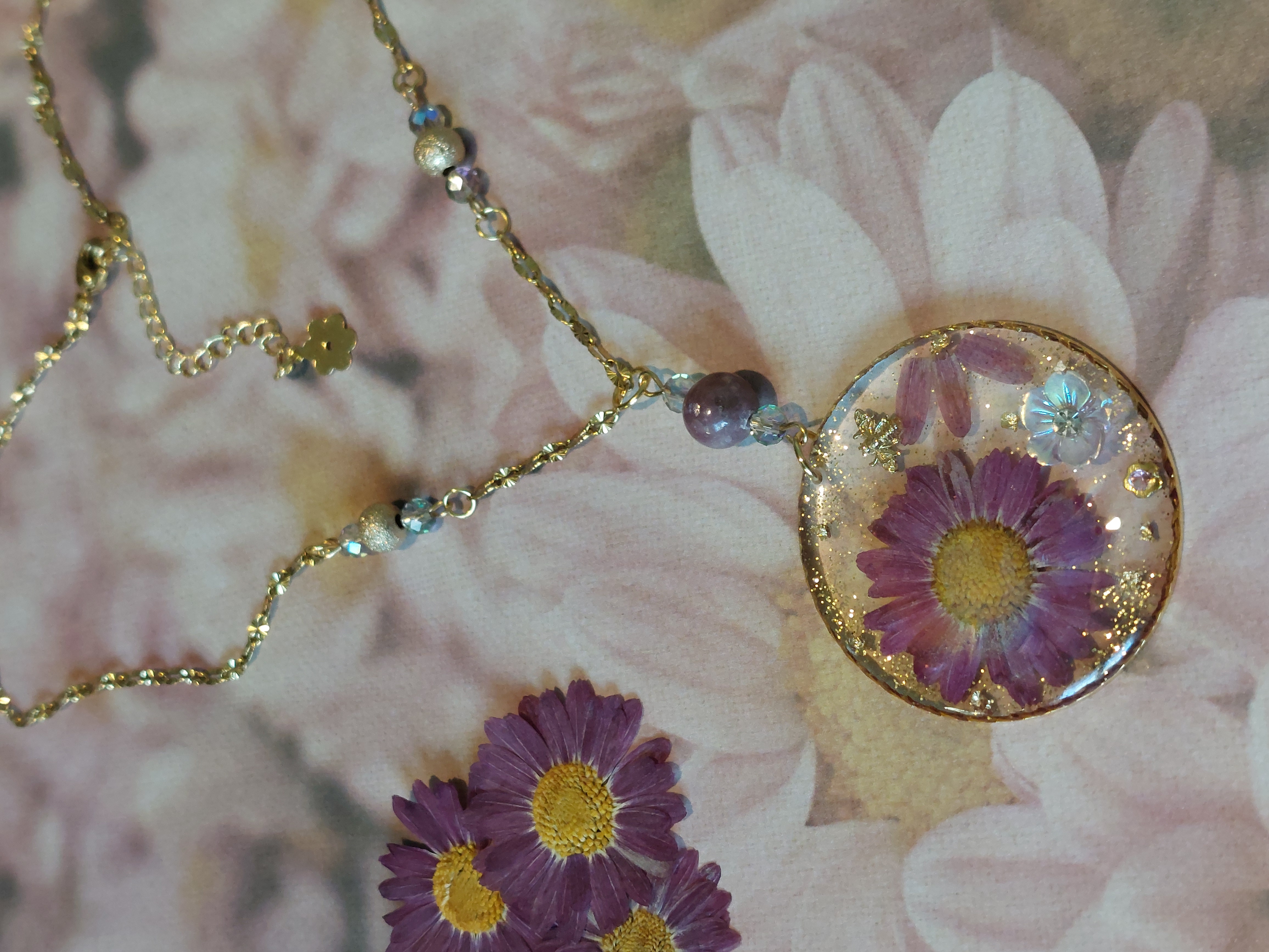 Collier "Spring Bee"