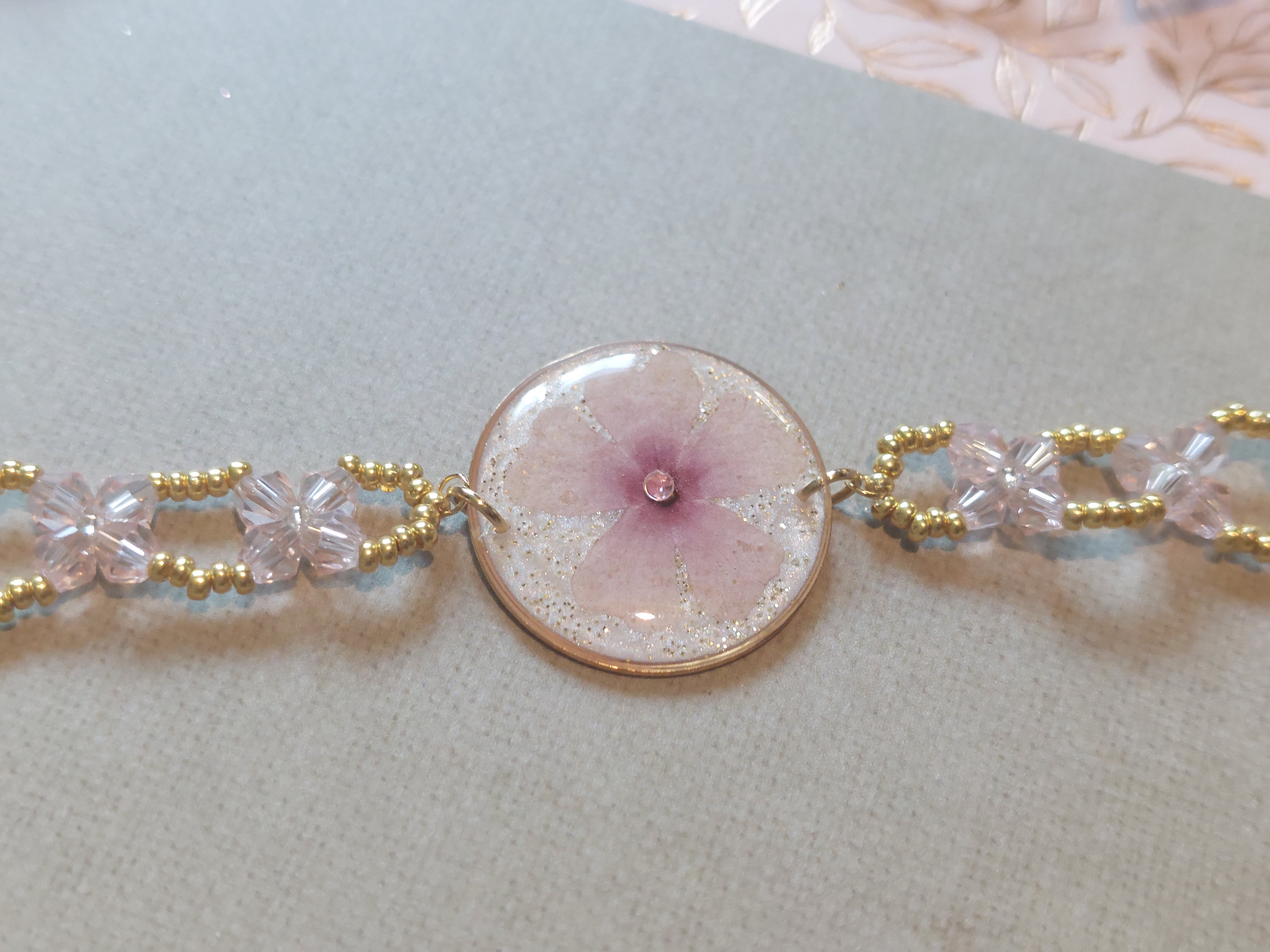 Bracelet "Verveine Romantique"