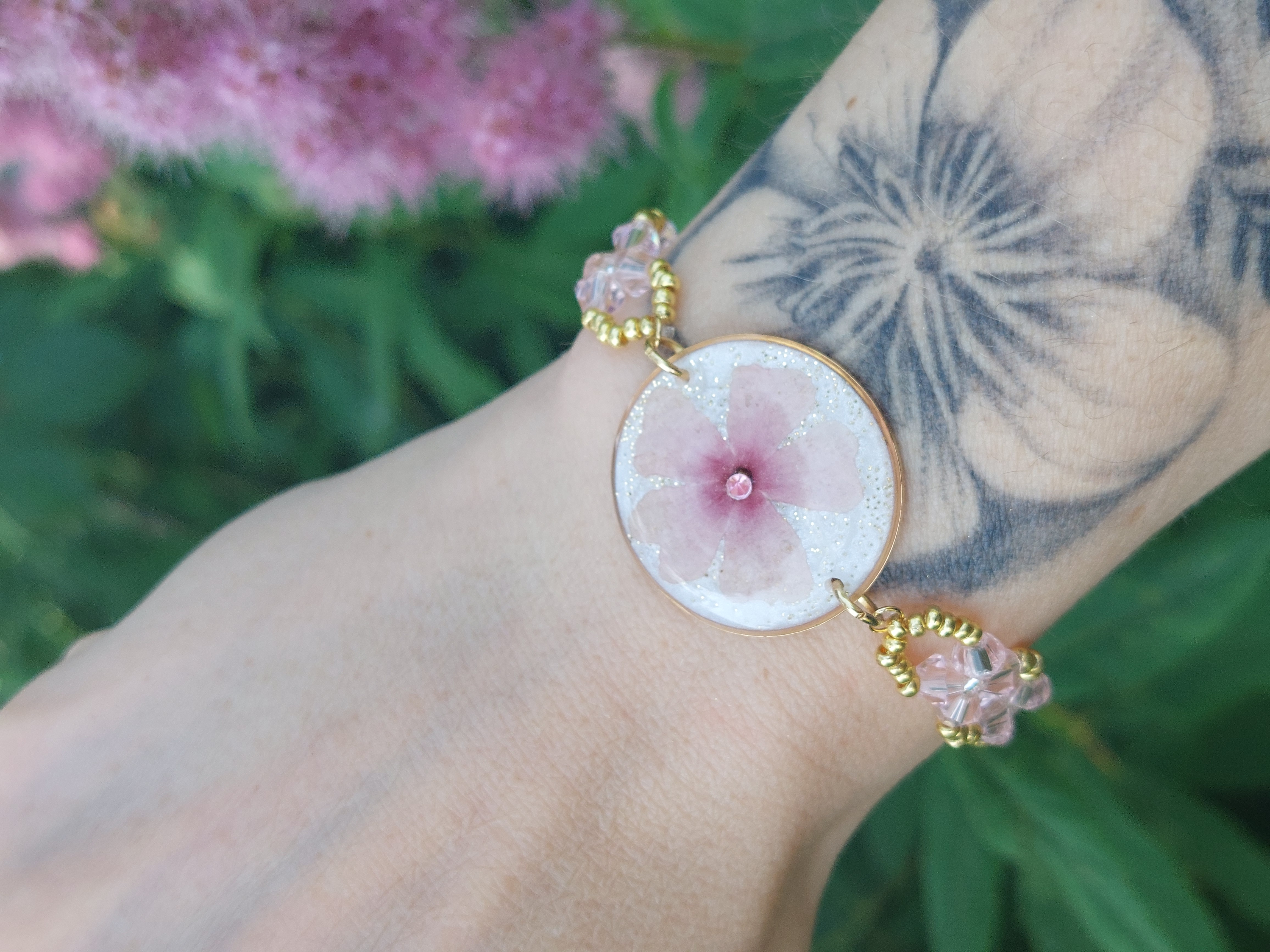 Bracelet "Verveine Romantique"