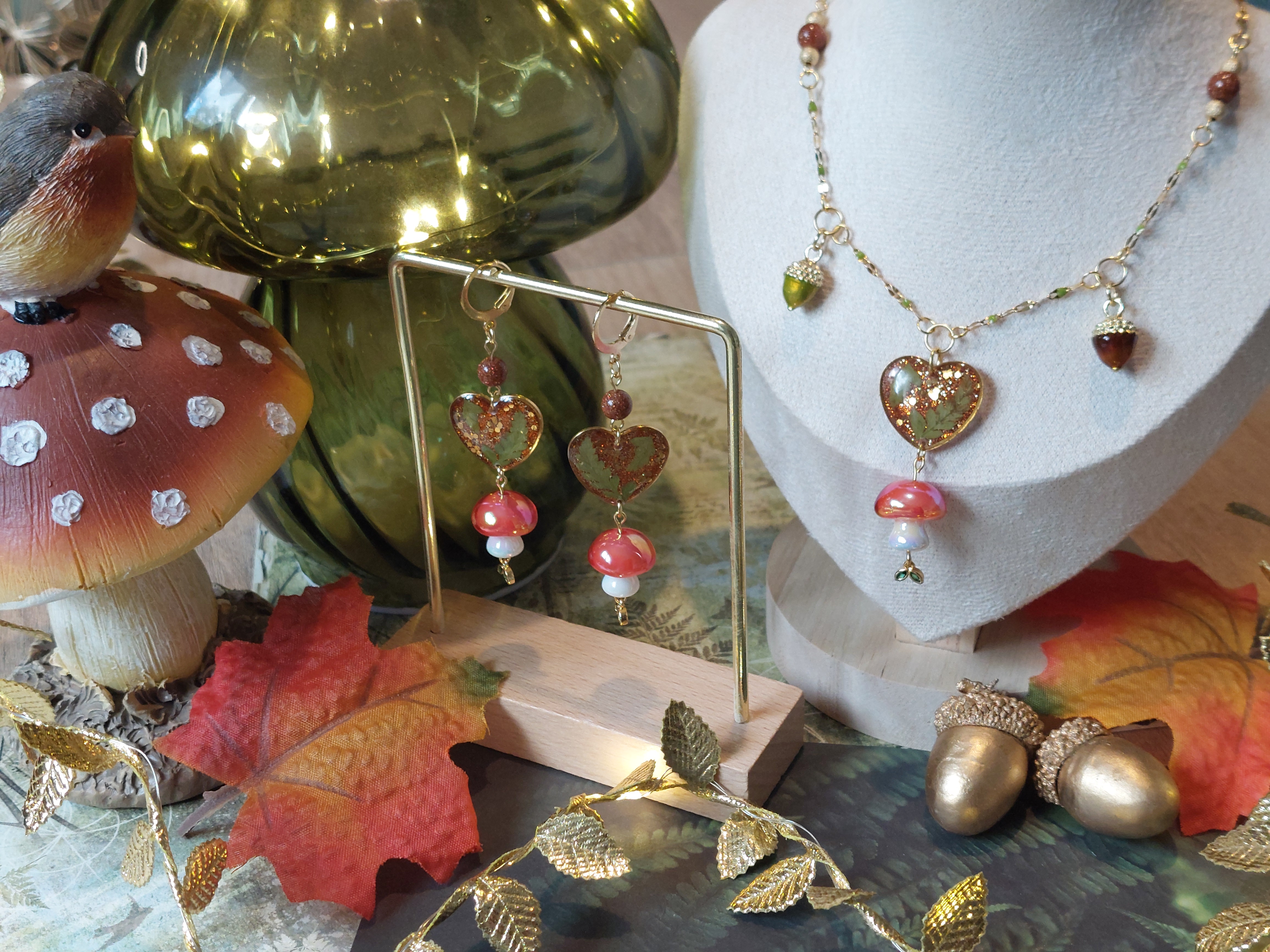 Boucles d'oreilles collection "Fall in Love"