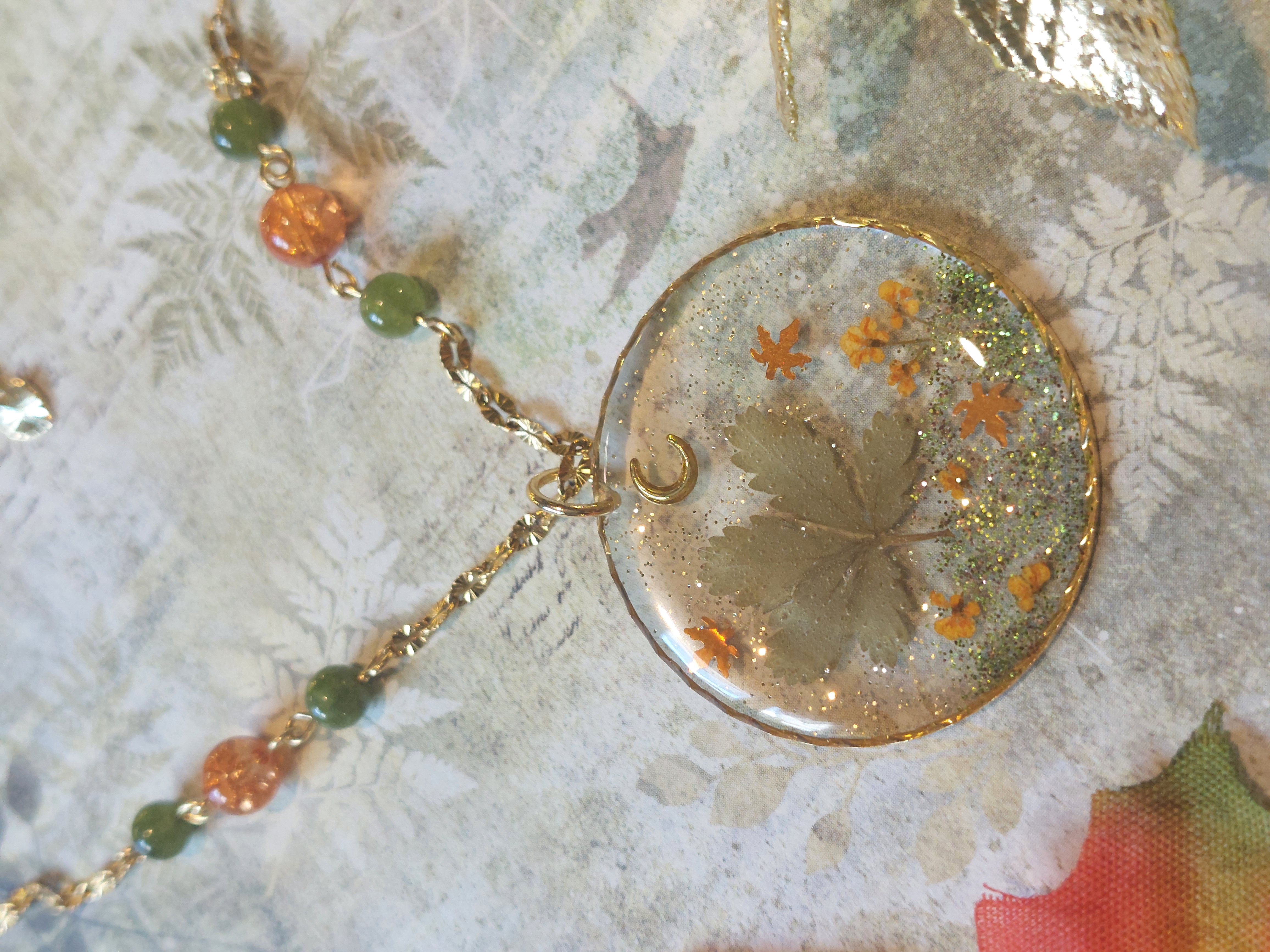 Collier Arbre d'Automne collection "Fall in Love"