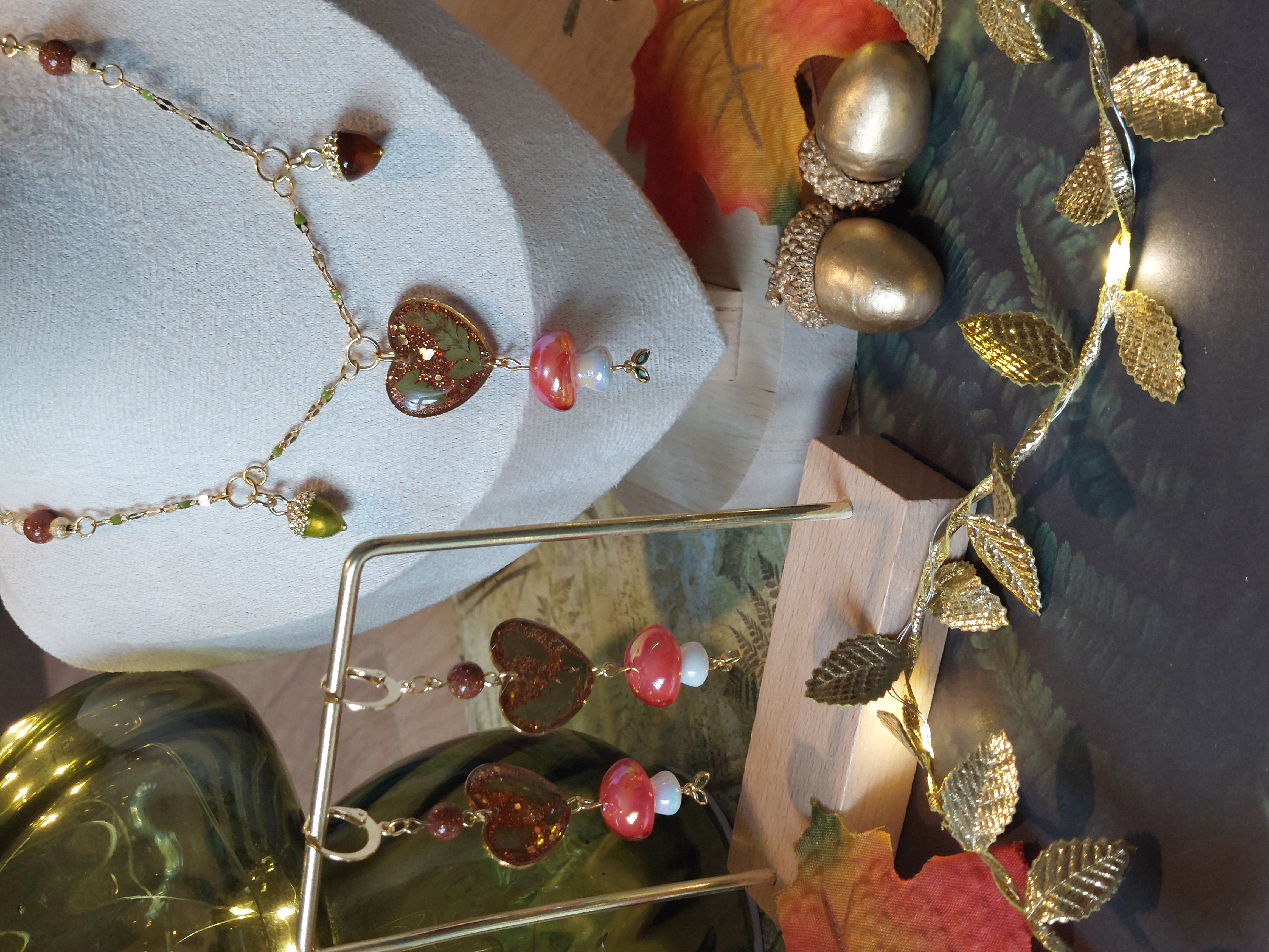 Boucles d'oreilles collection "Fall in Love"