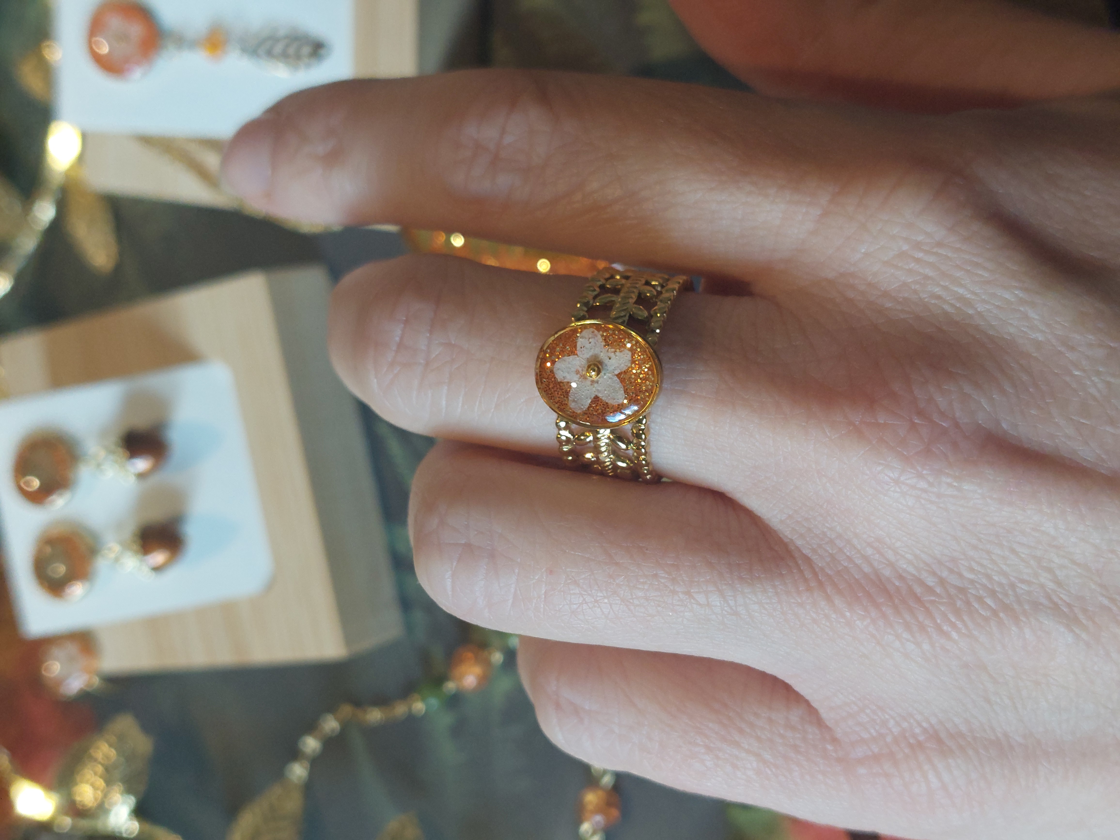 Bague d'automne collection "Fall in Love"