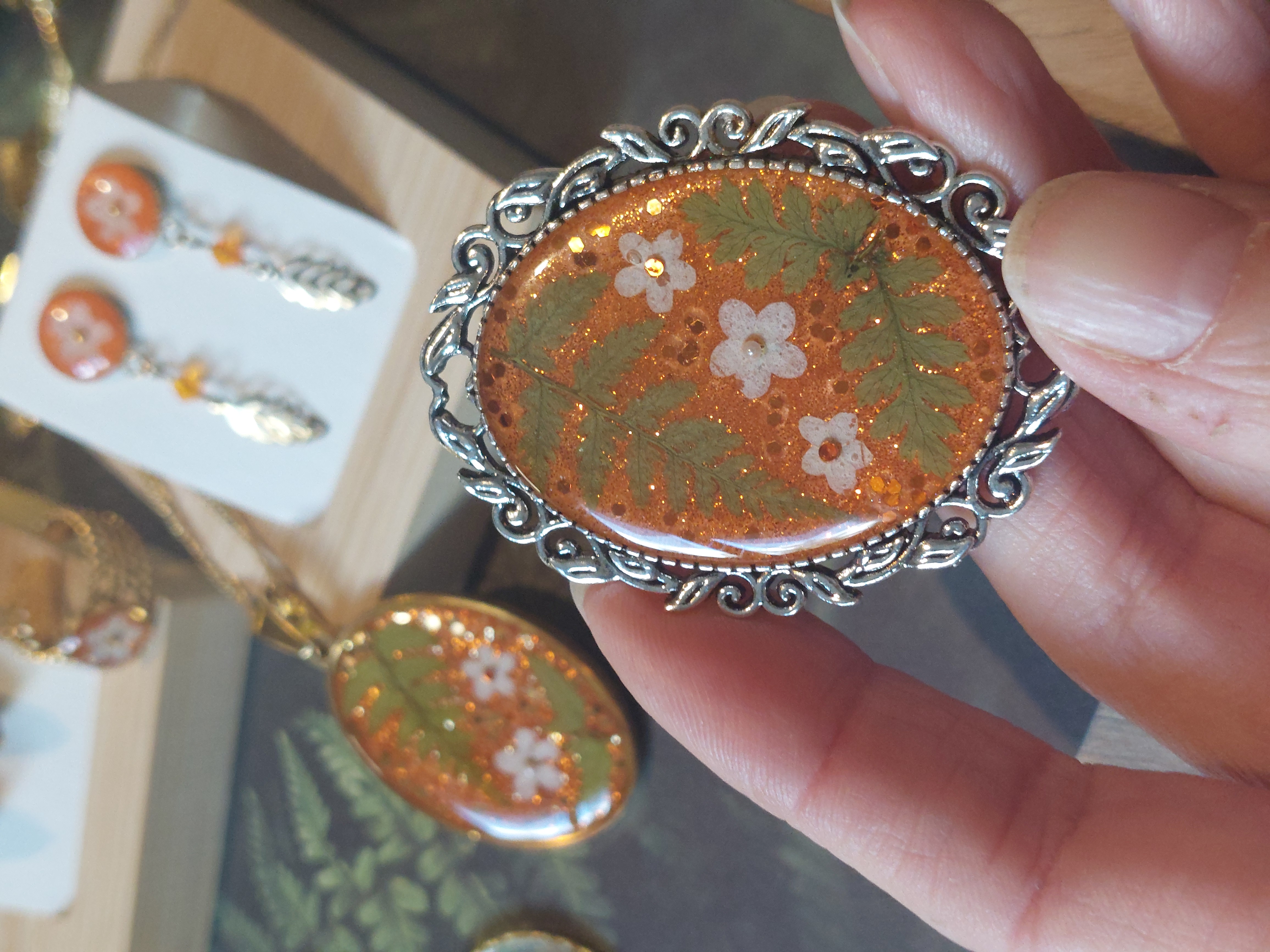 Broche automnale collection "Fall in Love"