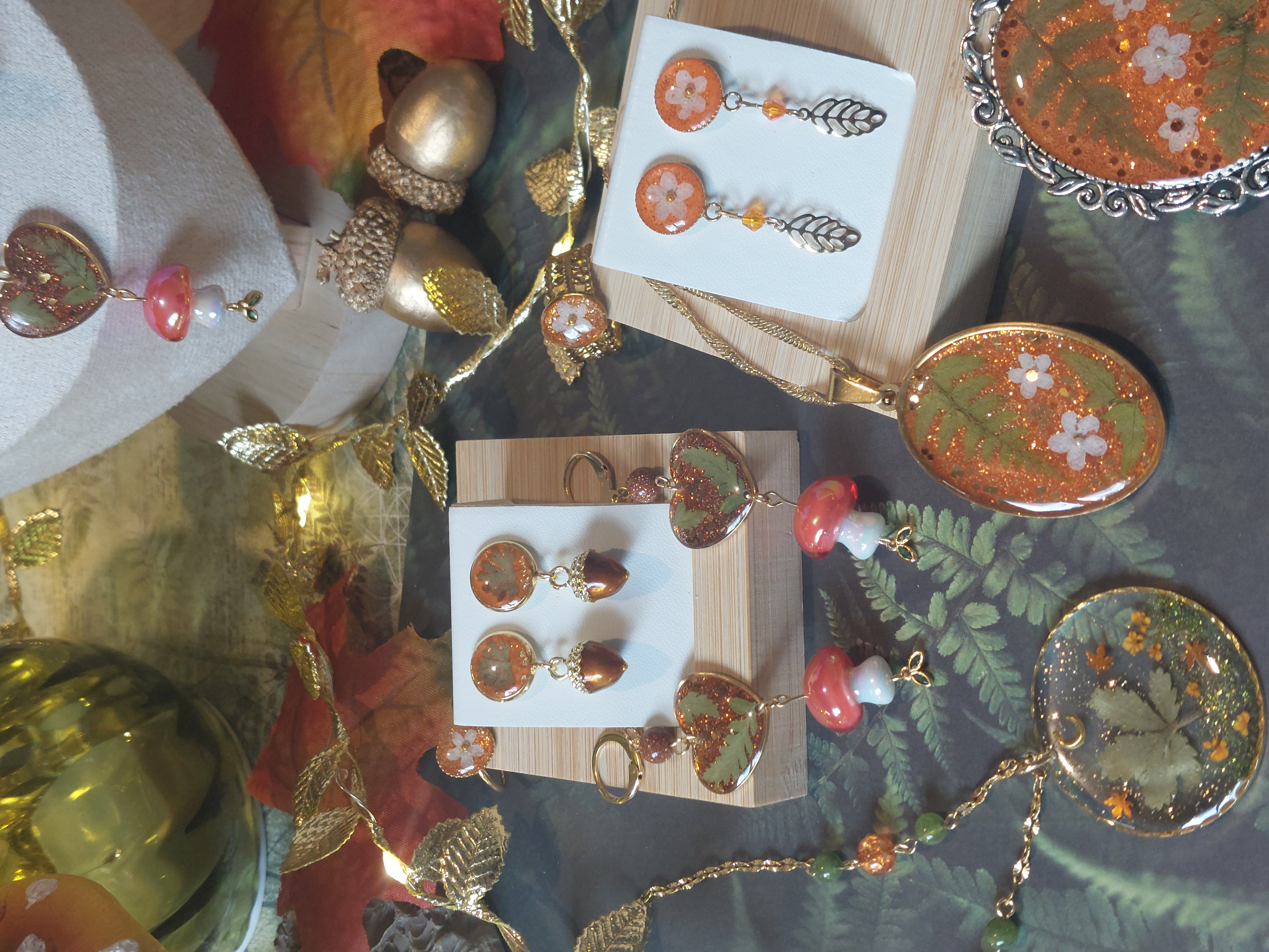 Boucles d'oreilles collection "Fall in Love"