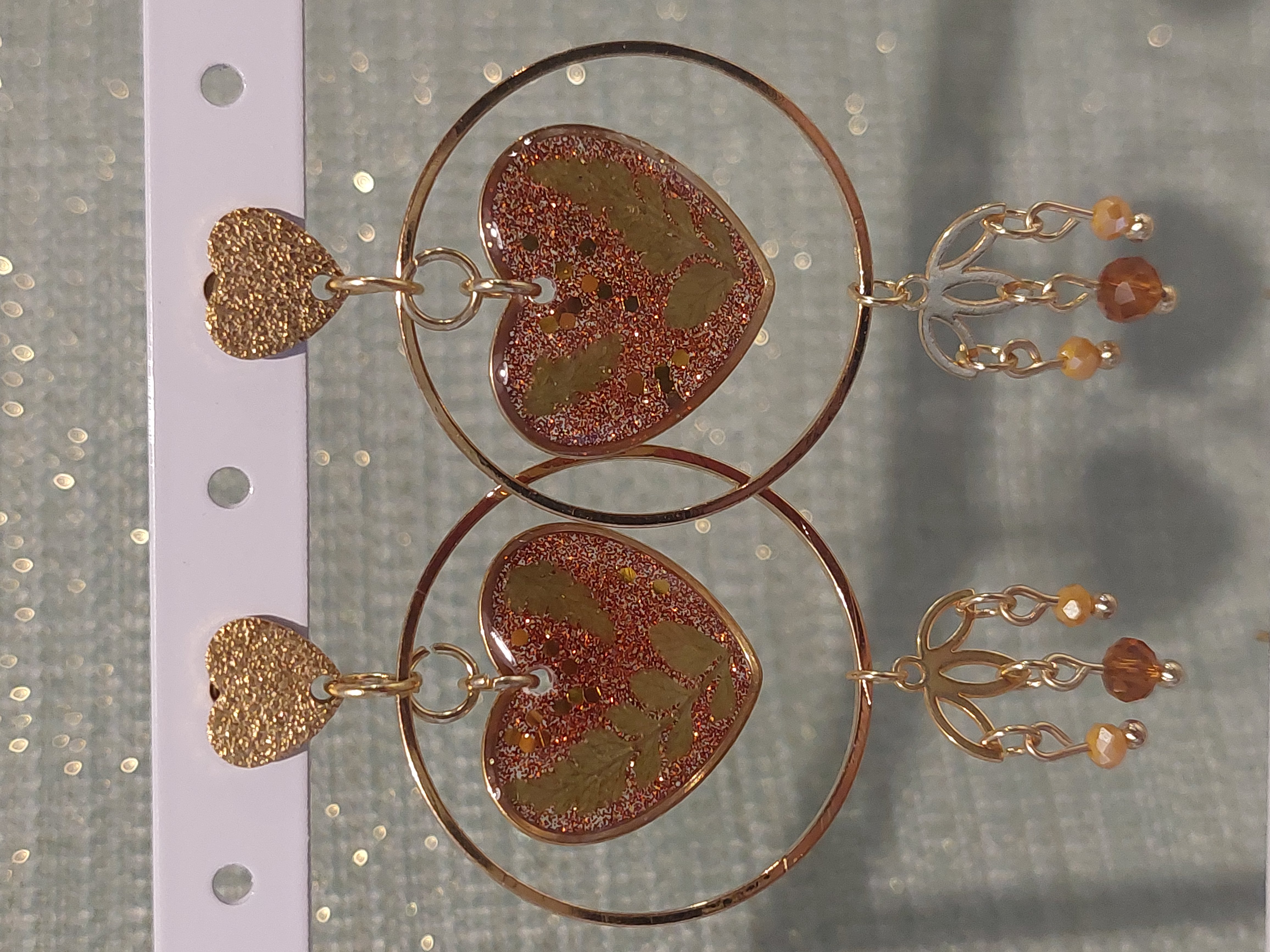 Boucles d'oreilles "Coeur à Coeur"