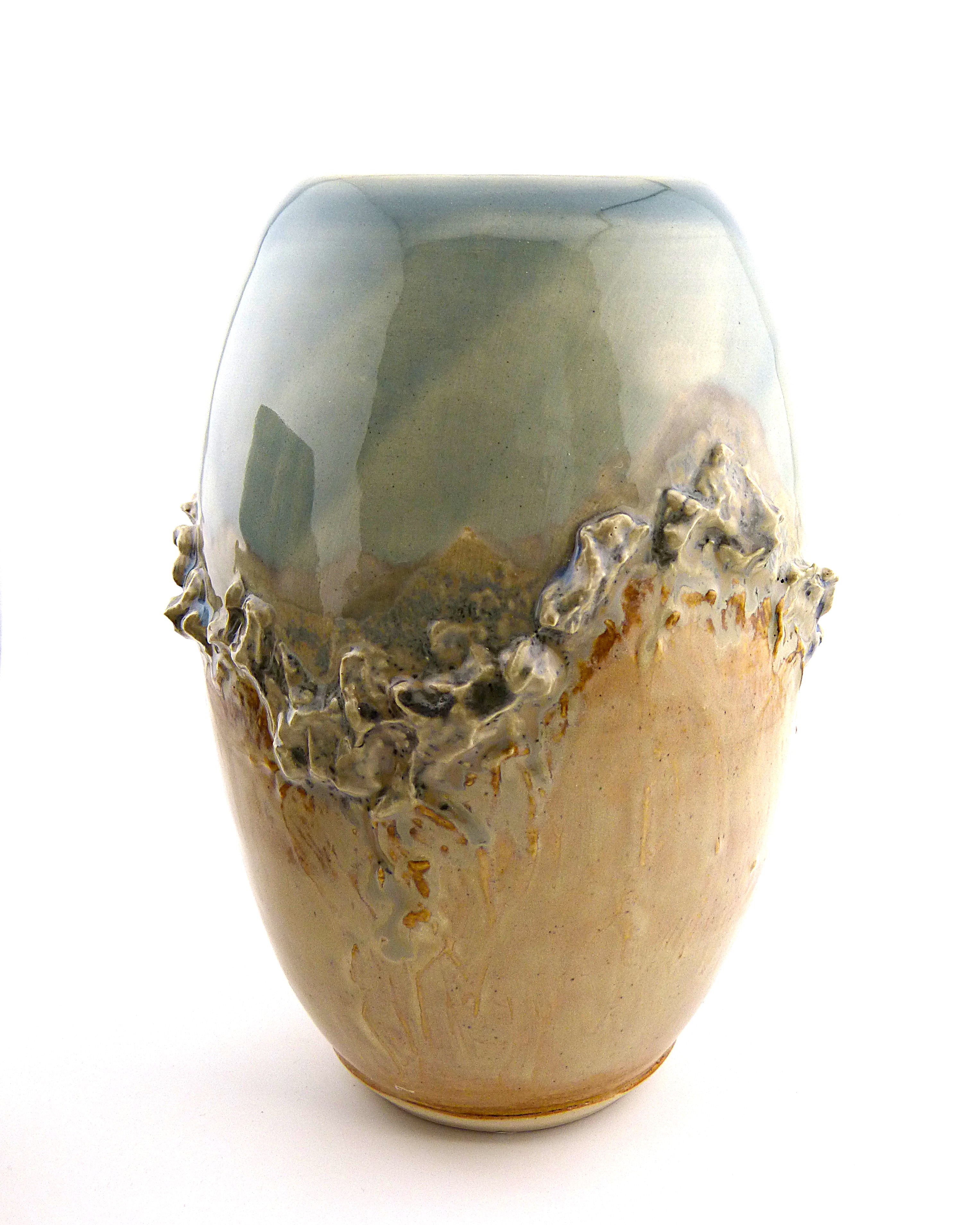 Surf Large Vase #5: Pale Glaze