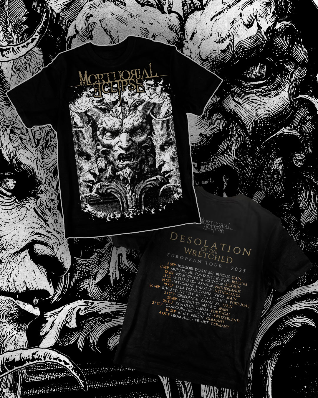 Desolation Of The Wretched -  T-shirt