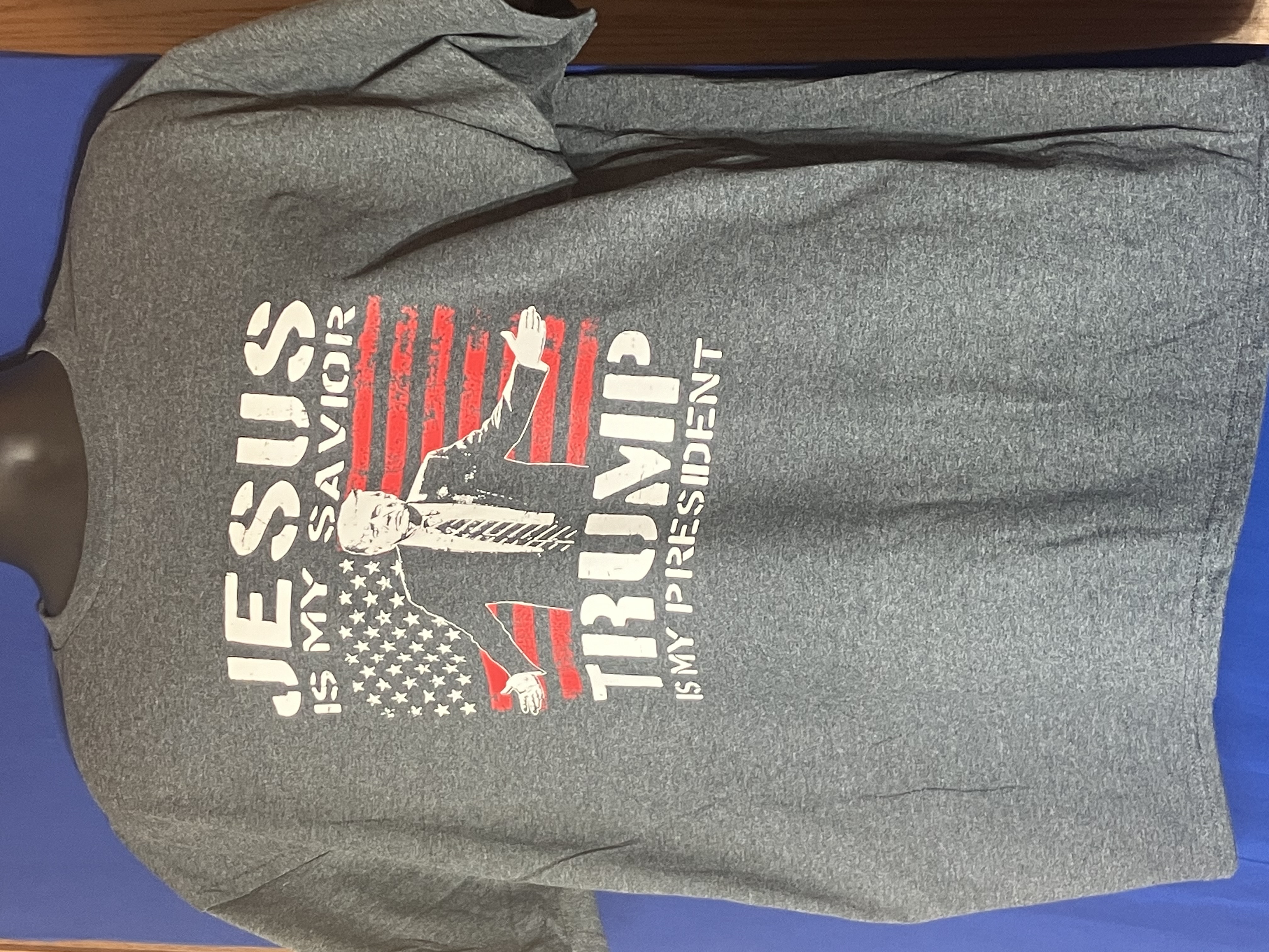 Jesus savior Trump president