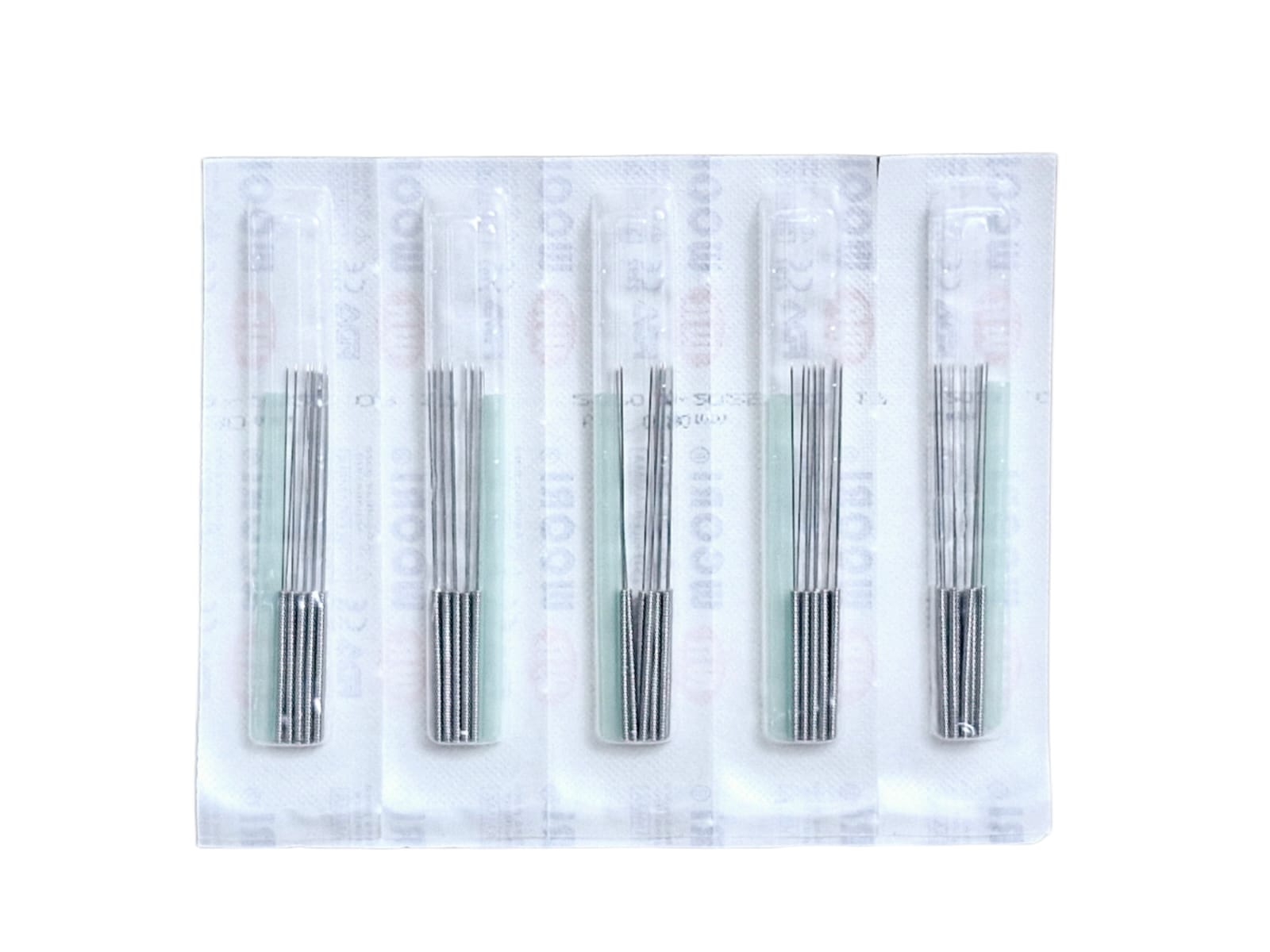 Agulhas para acupuntura Woori 0,25mm x 15mm com 1000 unidades