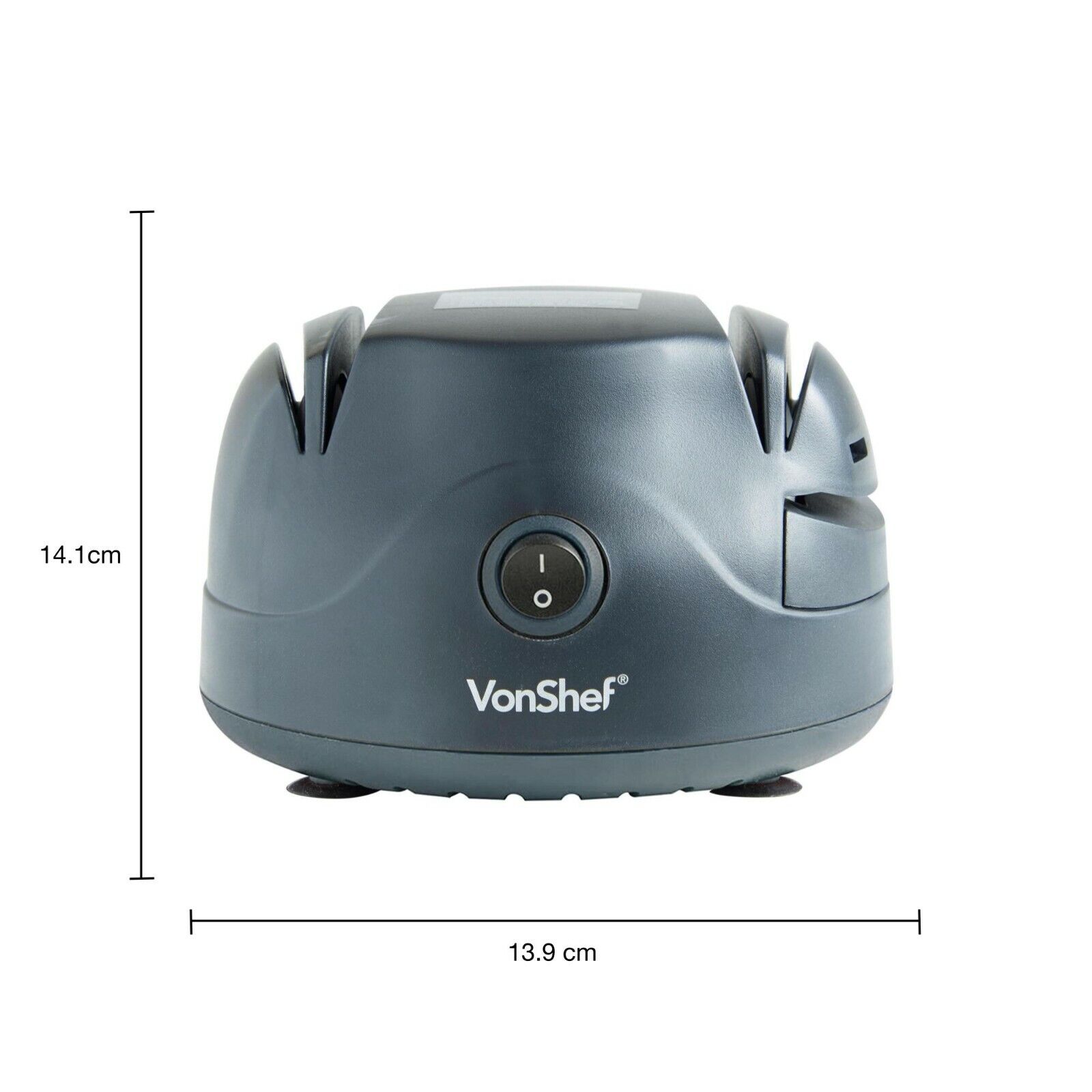 Electric Knife Sharpener 60W - VonShef Tools Sharpener /w Screwdriver Sharpening