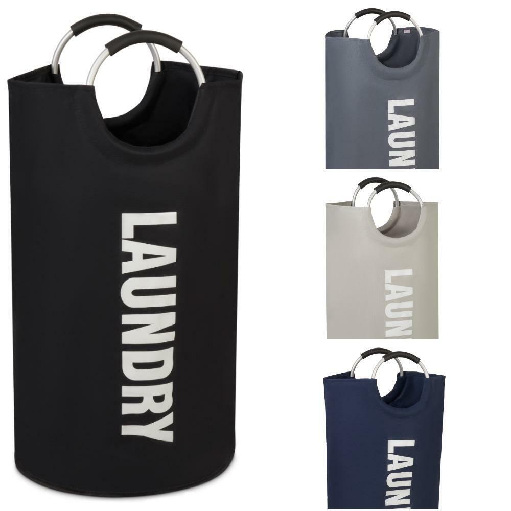 Large Collapsible Strong Laundry Hamper Tote Bag Sorter Carry Handle
