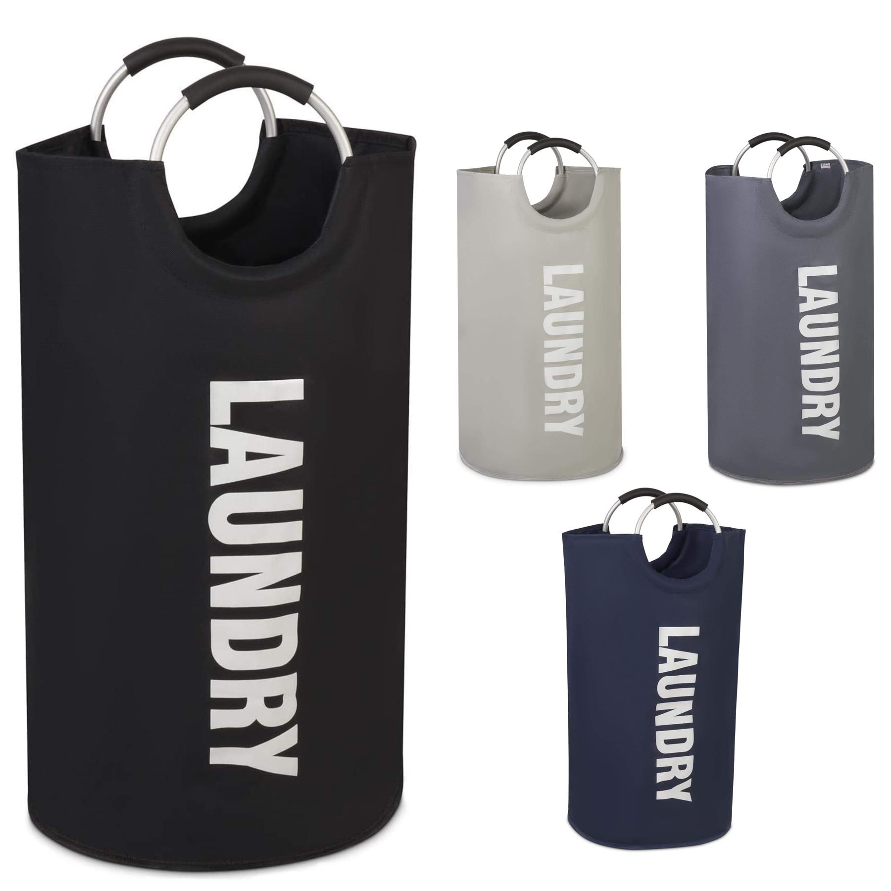 Large Collapsible Strong Laundry Hamper Tote Bag Sorter Carry Handle