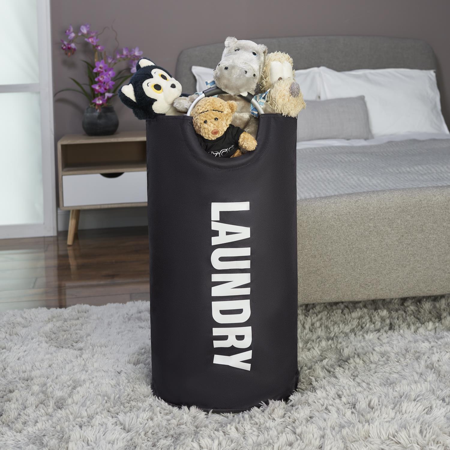 Large Collapsible Strong Laundry Hamper Tote Bag Sorter Carry Handle