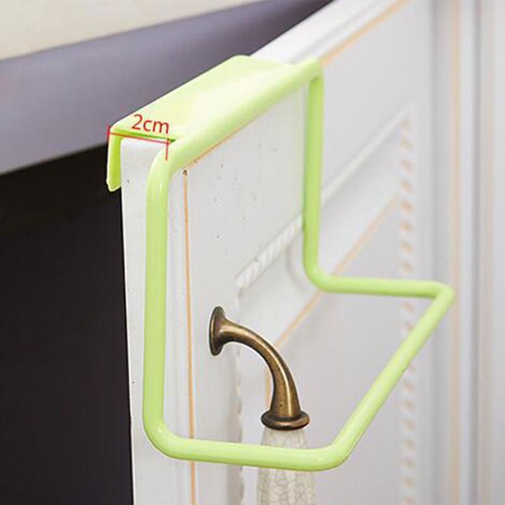 Plastic Hanging Holder Multifunction Towel Rack Home Storage Kitchen Accessories