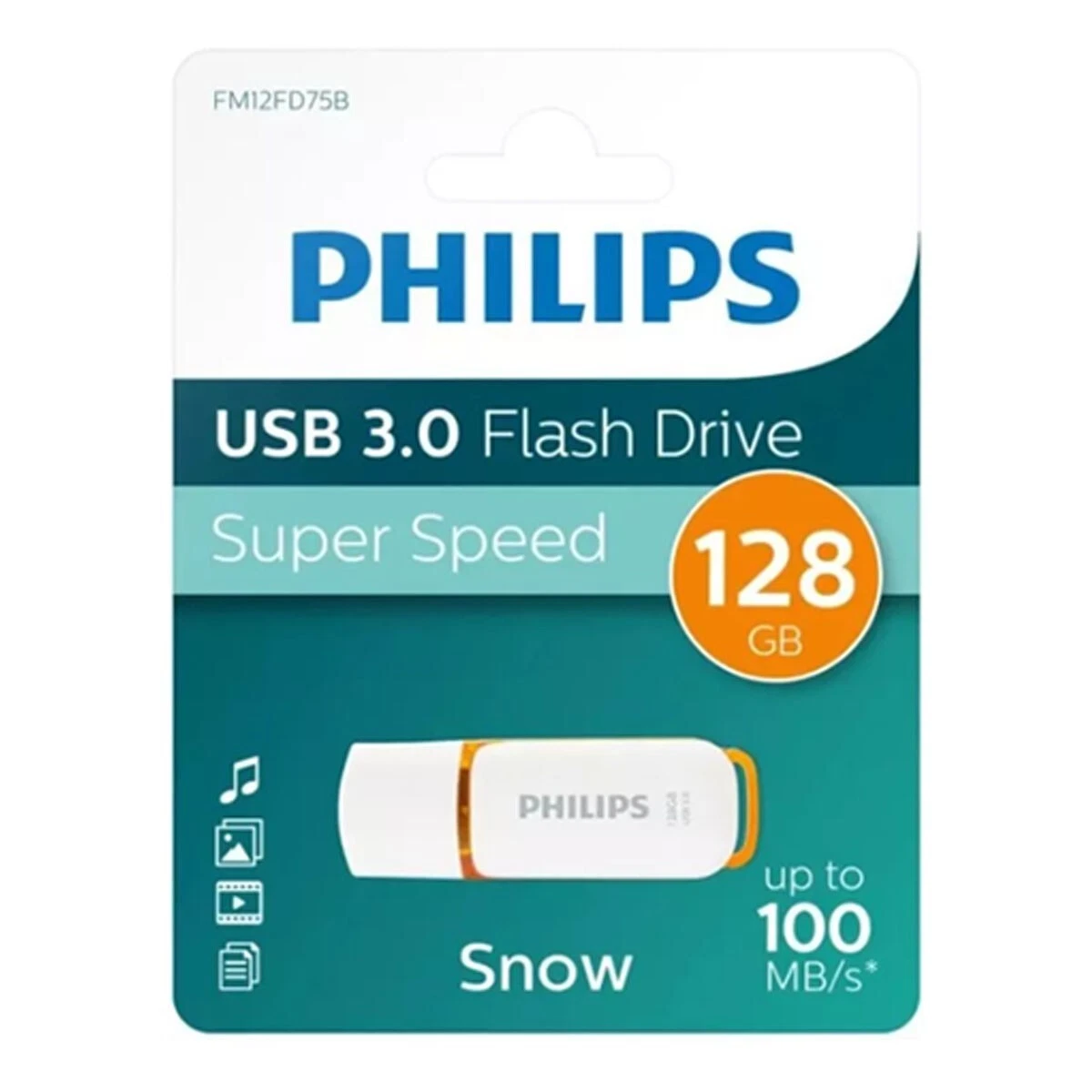 PHILIPS 64/128/256 GB Snow HIGH SPEED USB 3.0 Flash Drive Memory Stick Pen Drive