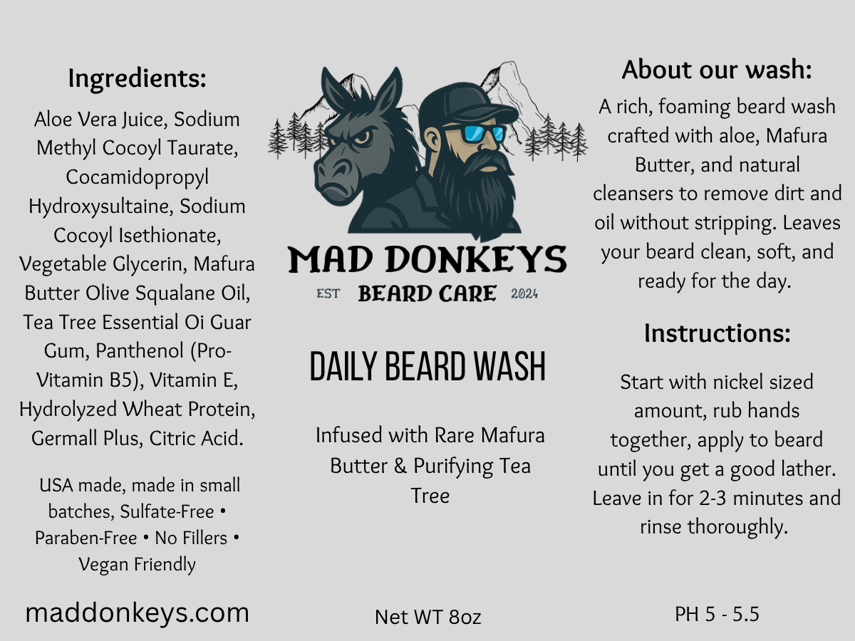 Daily Beard Wash